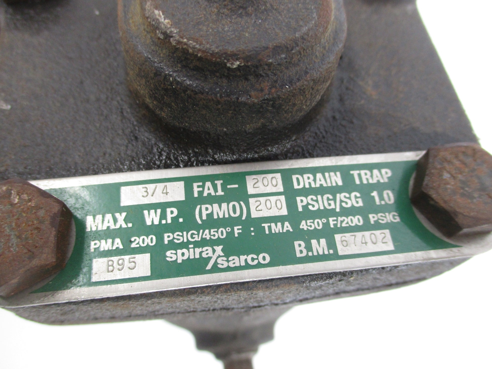 SPIRAX SARCO 3/4FAI-200 200PSI UNMP