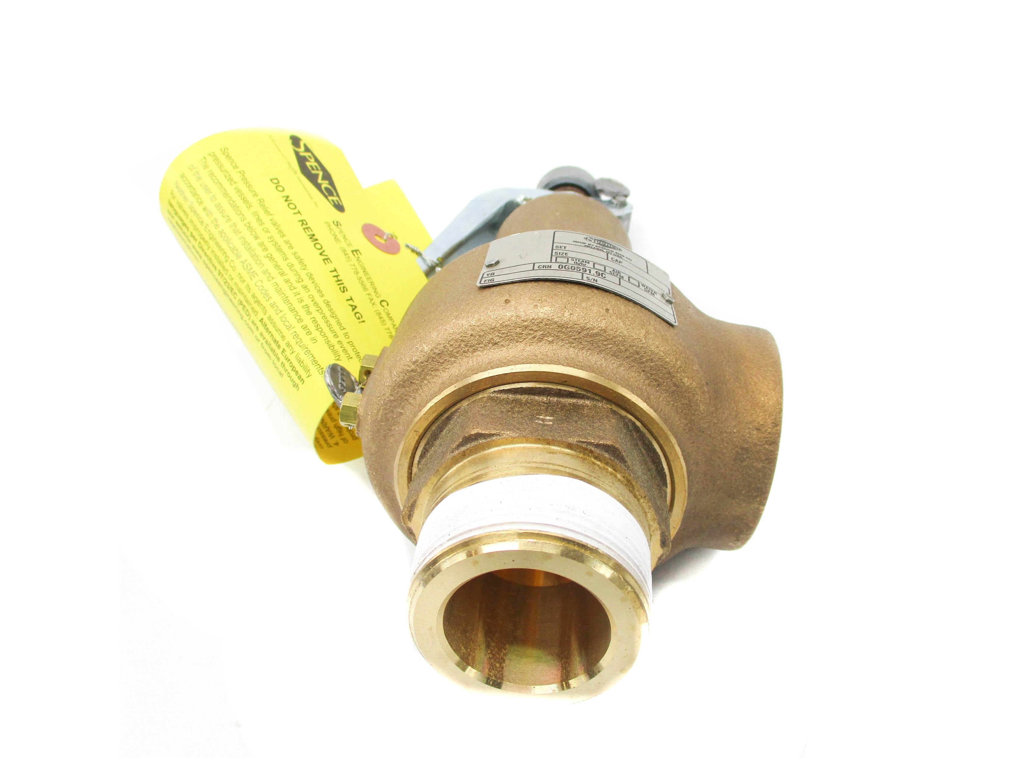 SPENCE 0031GGA-125 125PSI NSMP