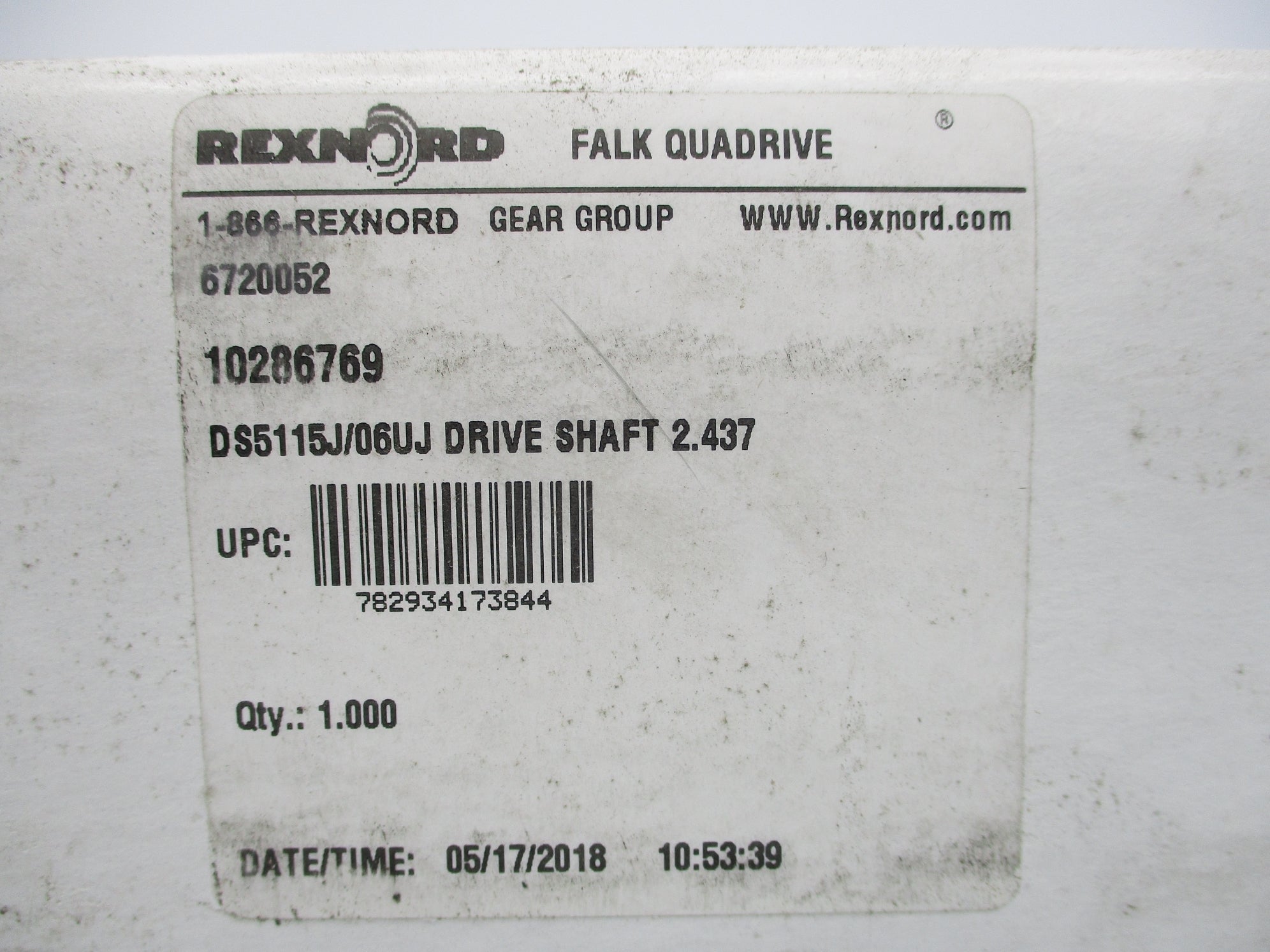 REXNORD 6720052 10286769 NSFS