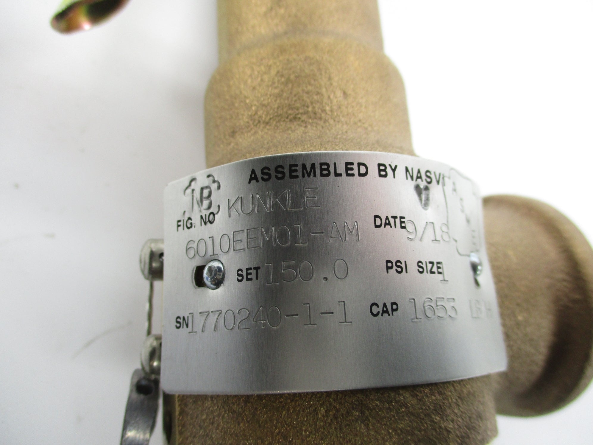 KUNKLE 6010EEM01-AM 150PSI NSNP