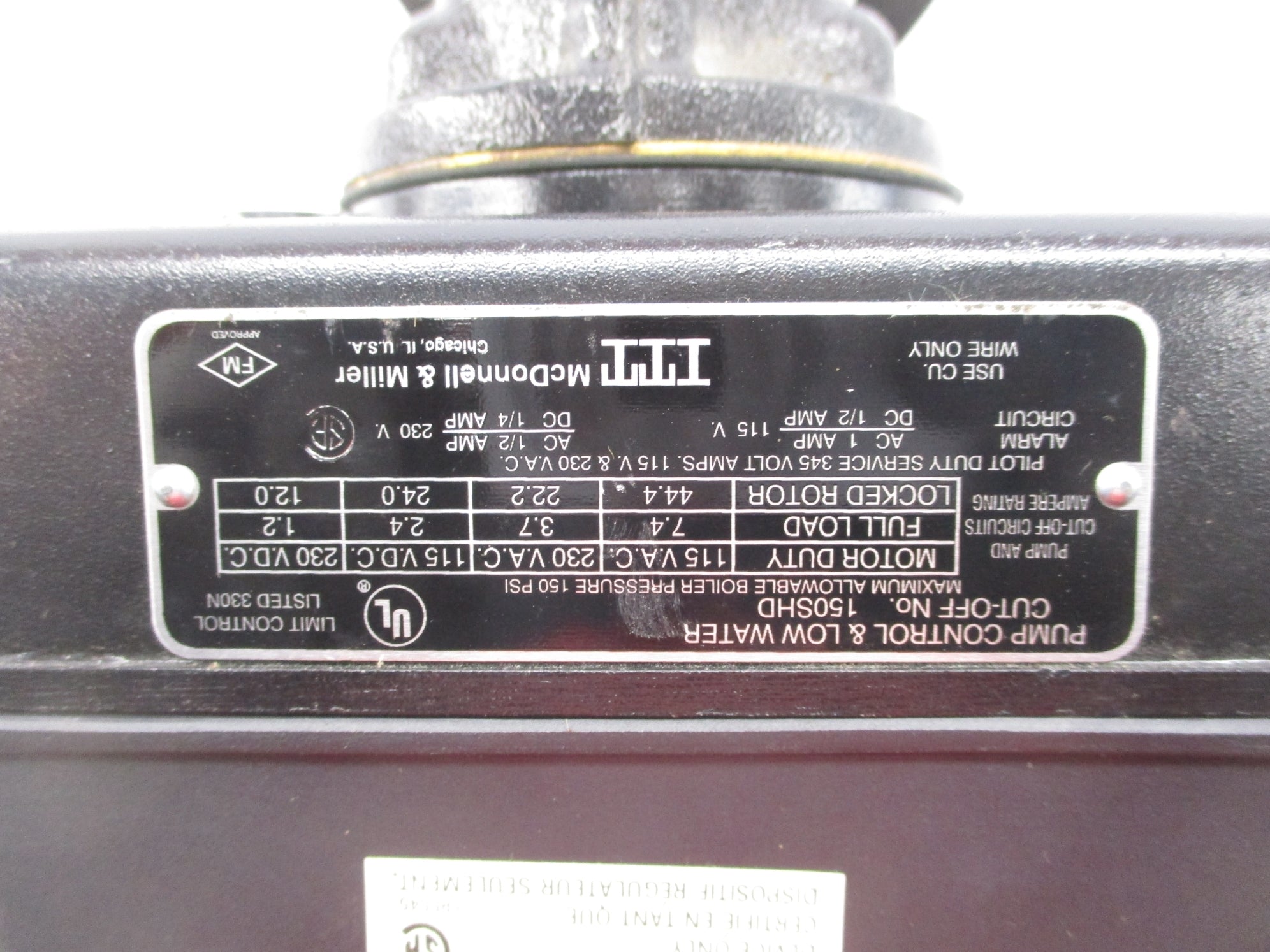 ITT 150SHD UNMP