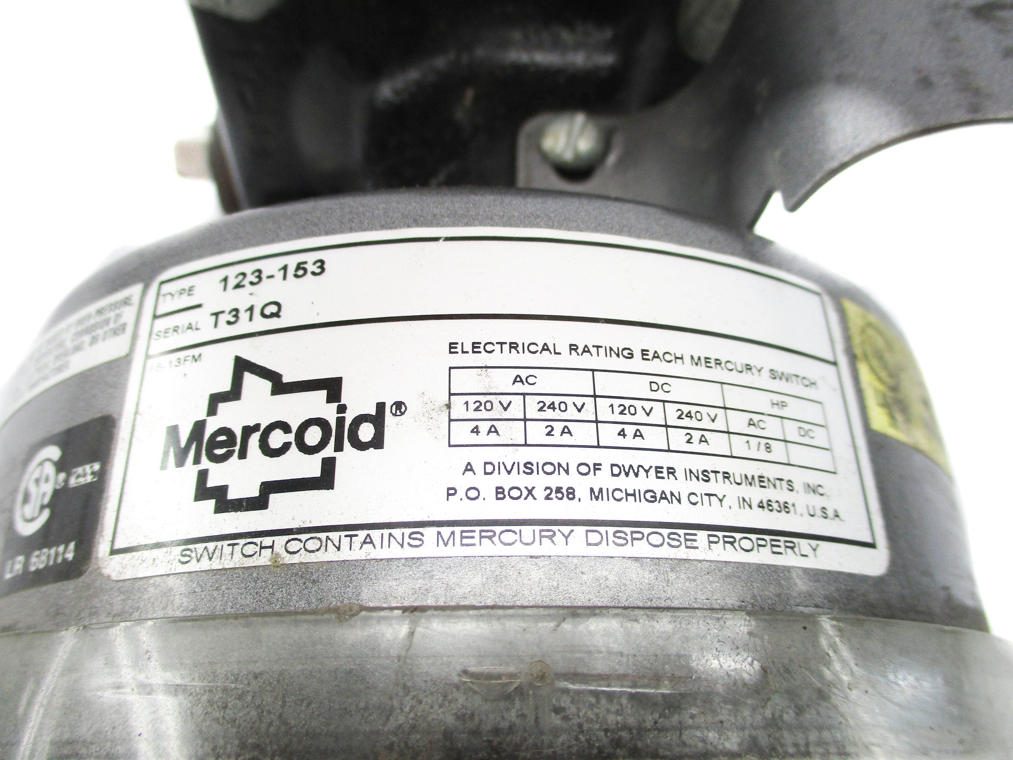 MERCOID 123-153 UNMP