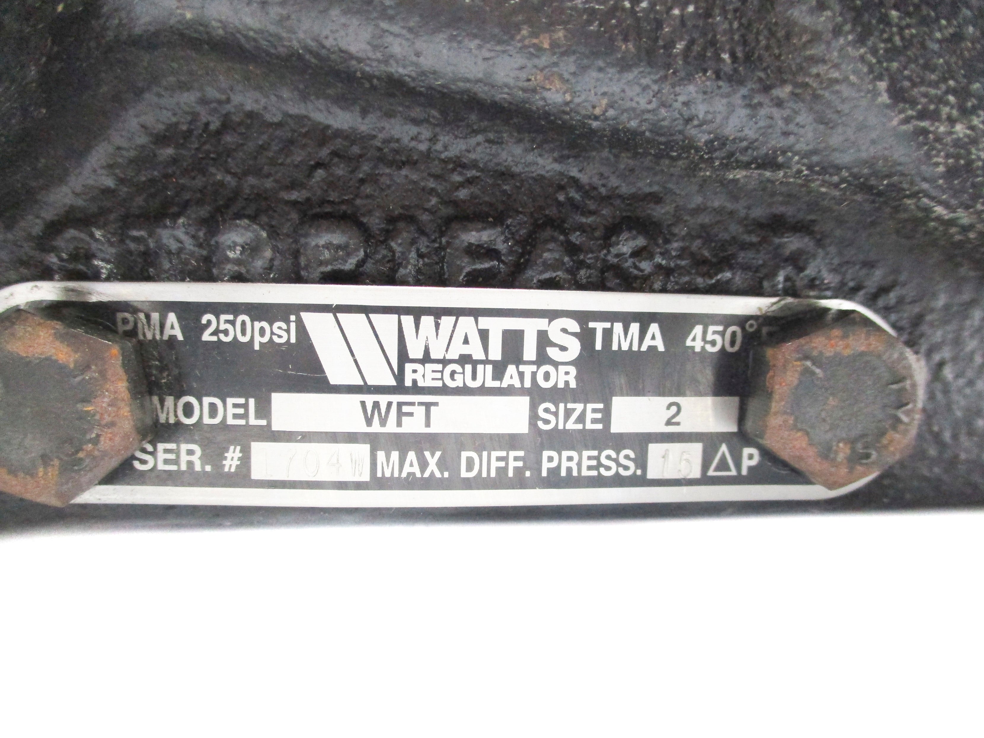 WATTS WFT 2" 250PSI NSNP