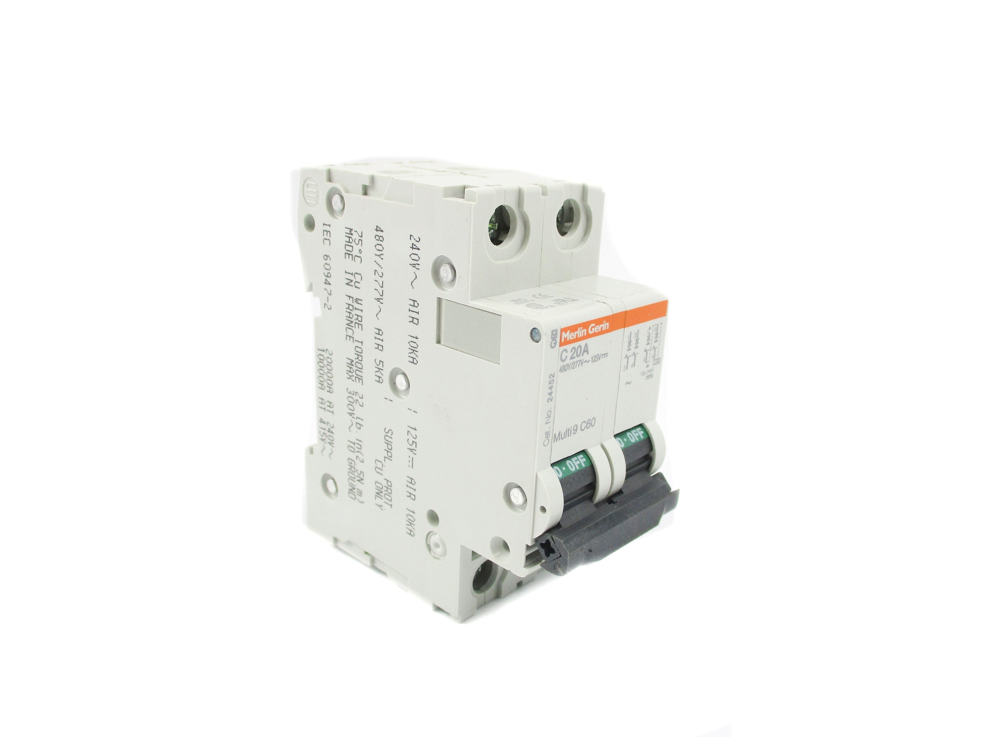 SQUARE D MG24452 20A 480V (PKG OF 6) NSMP