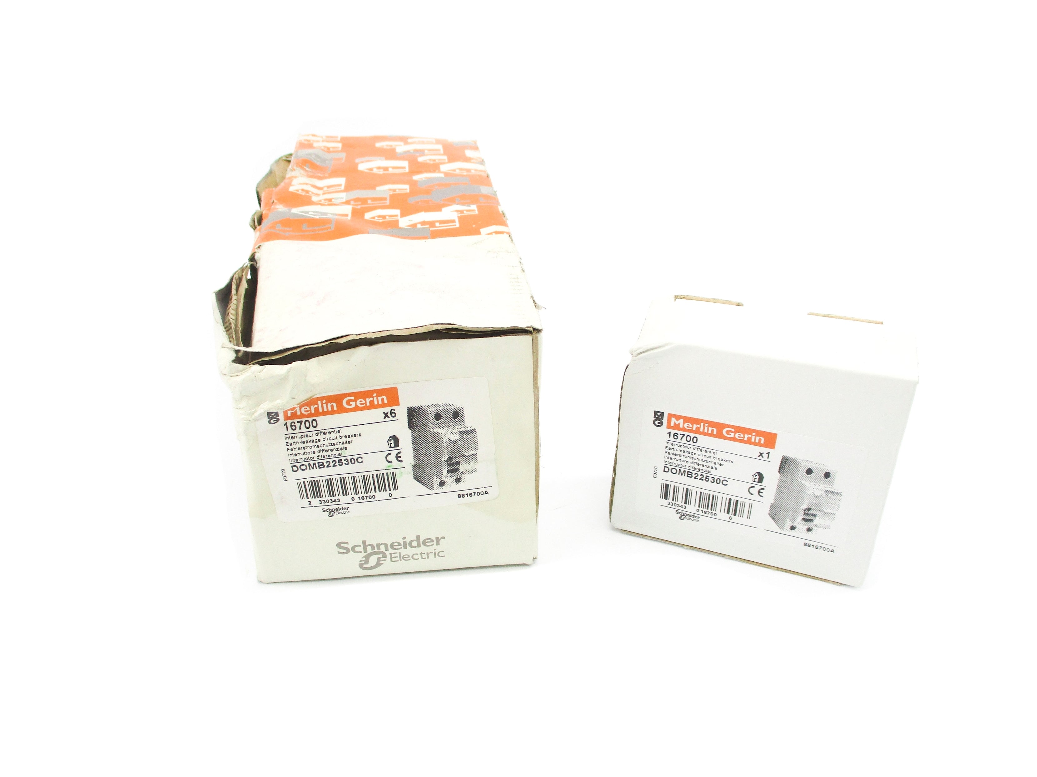 MERLIN GERIN 16700 DOMB22530C 25A 230V (PKG OF 6) NSMP