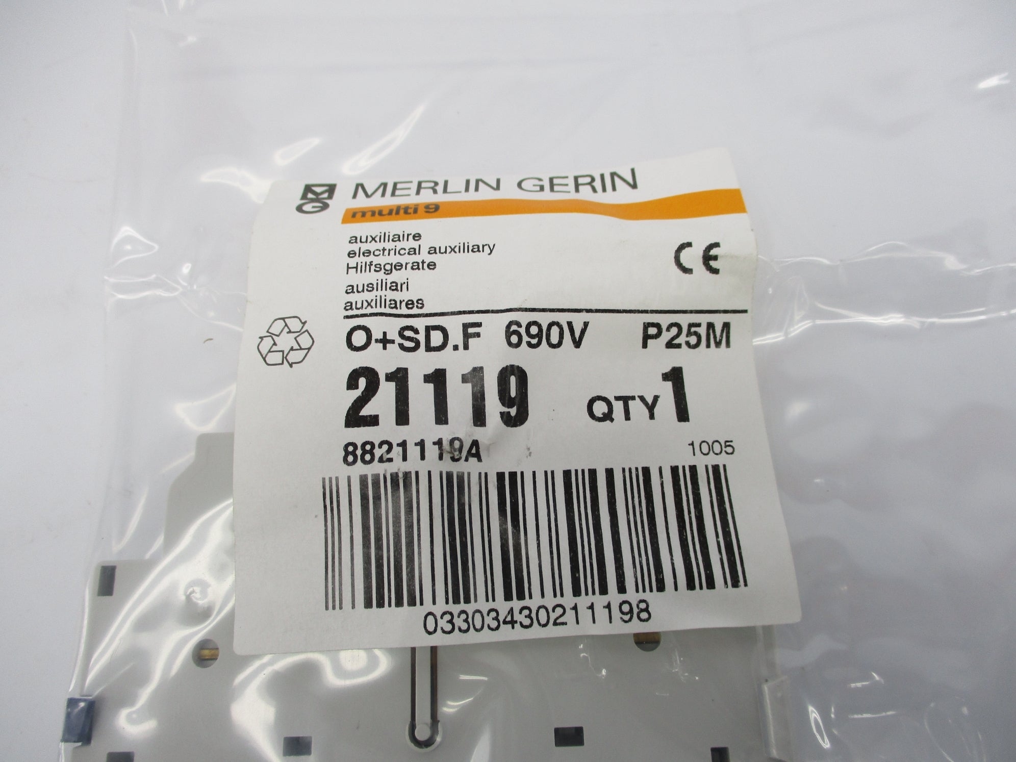 MERLIN GERIN 21119 (PKG OF 10) NSMP
