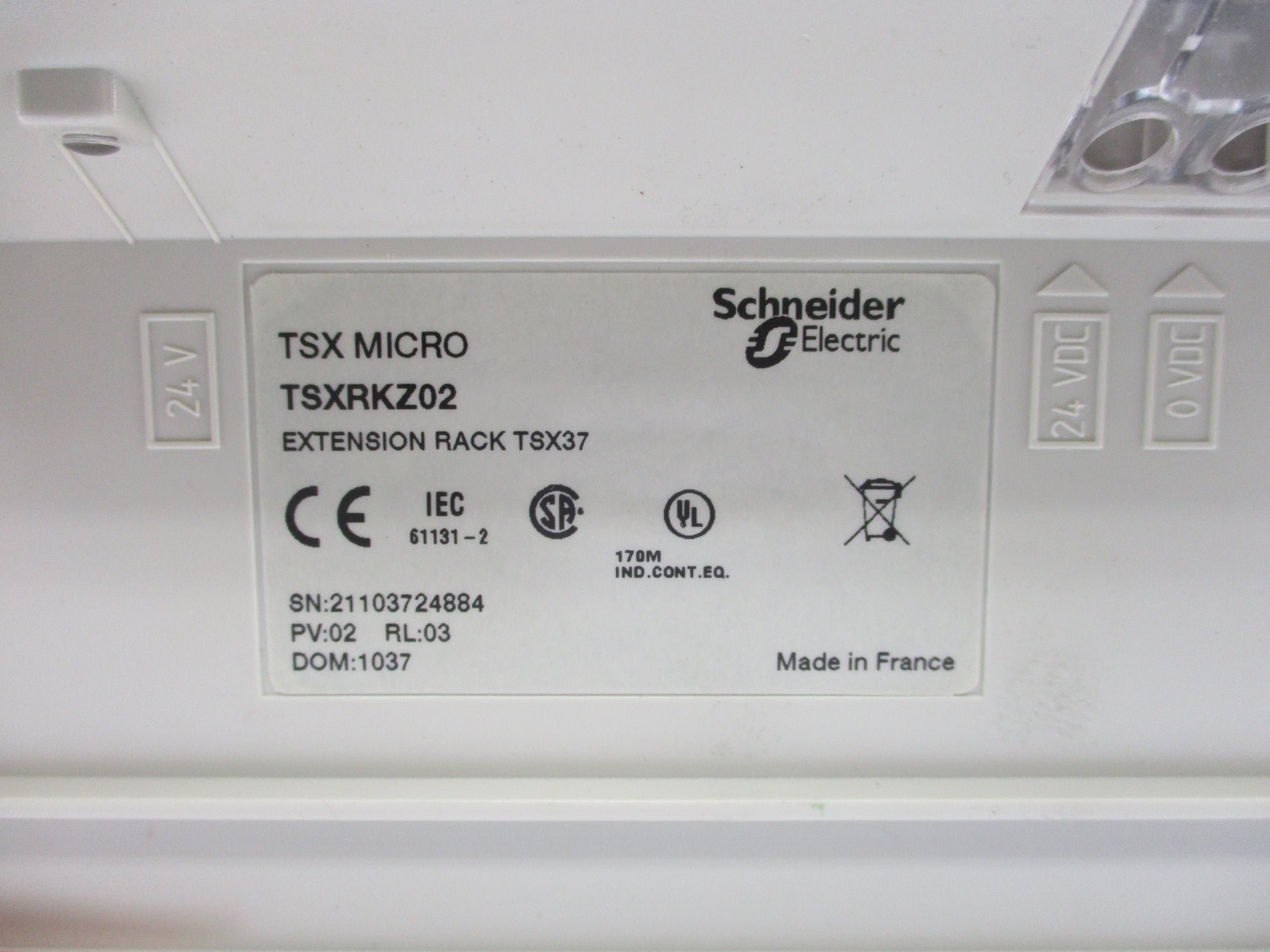 SCHNEIDER ELECTRIC TSXRKZ02 NSMP
