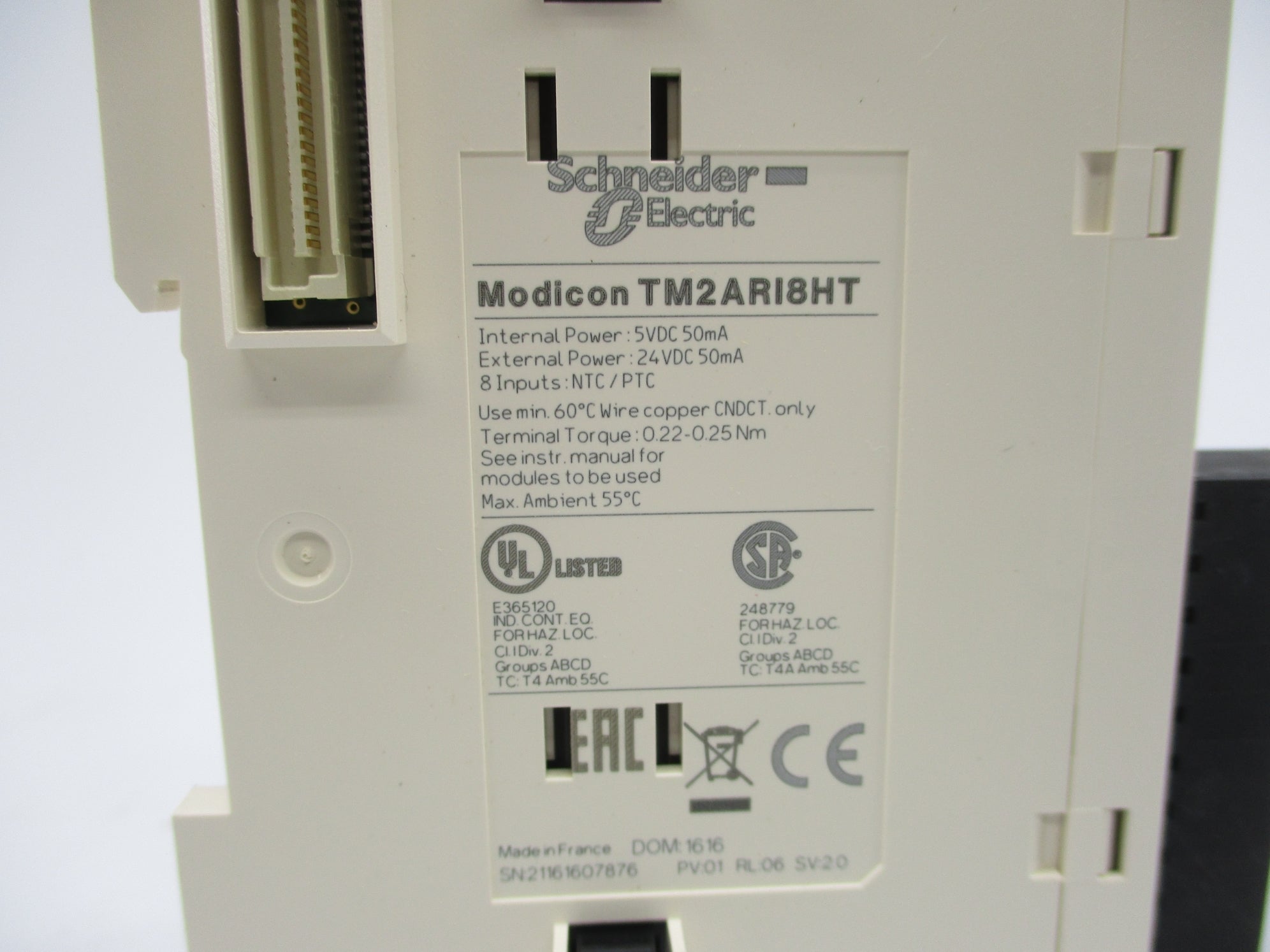 SCHNEIDER ELECTRIC TM2ARI8HT NSMP