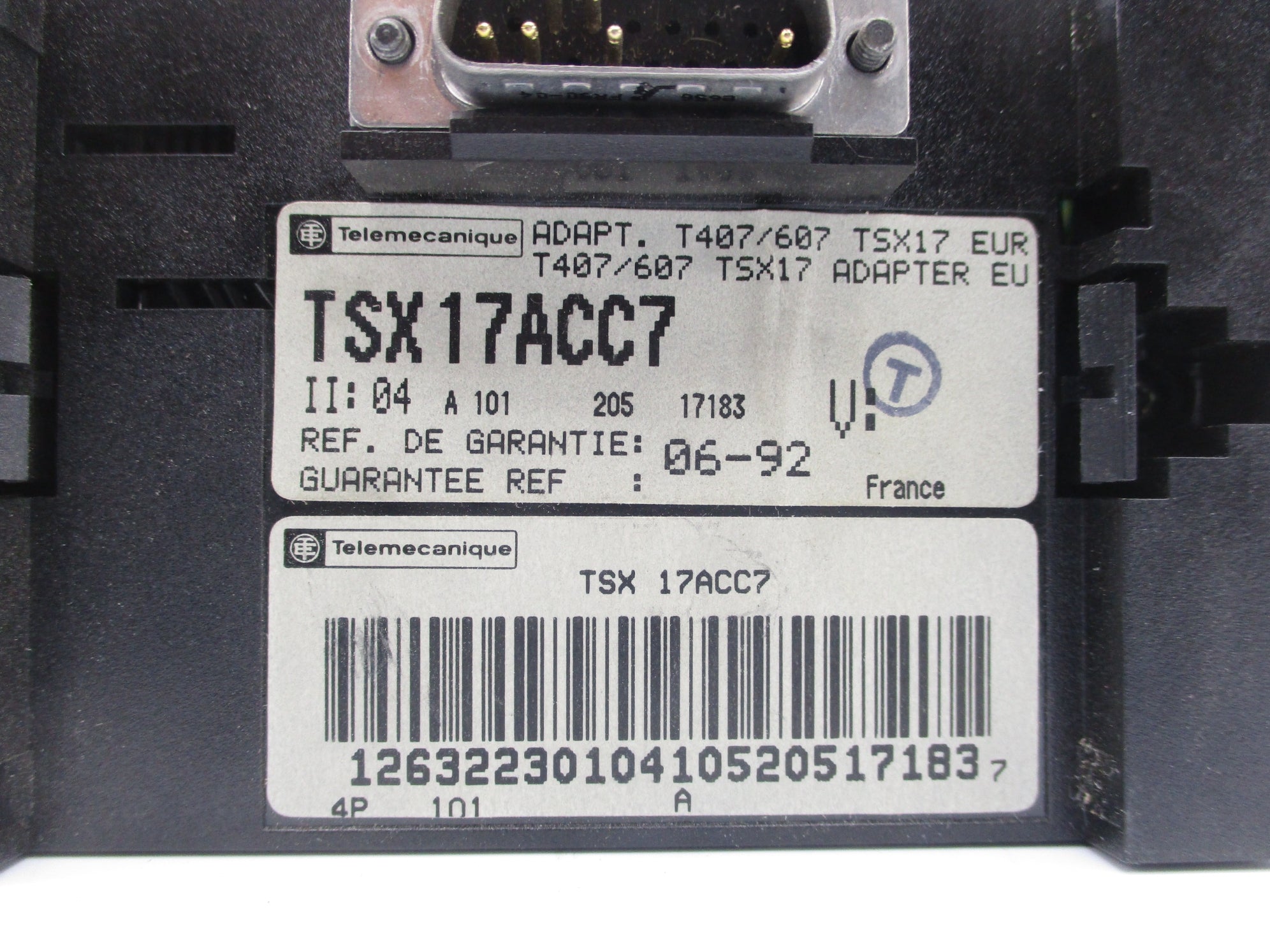 TELEMECANIQUE TSX17ACC7 82909 NSMP