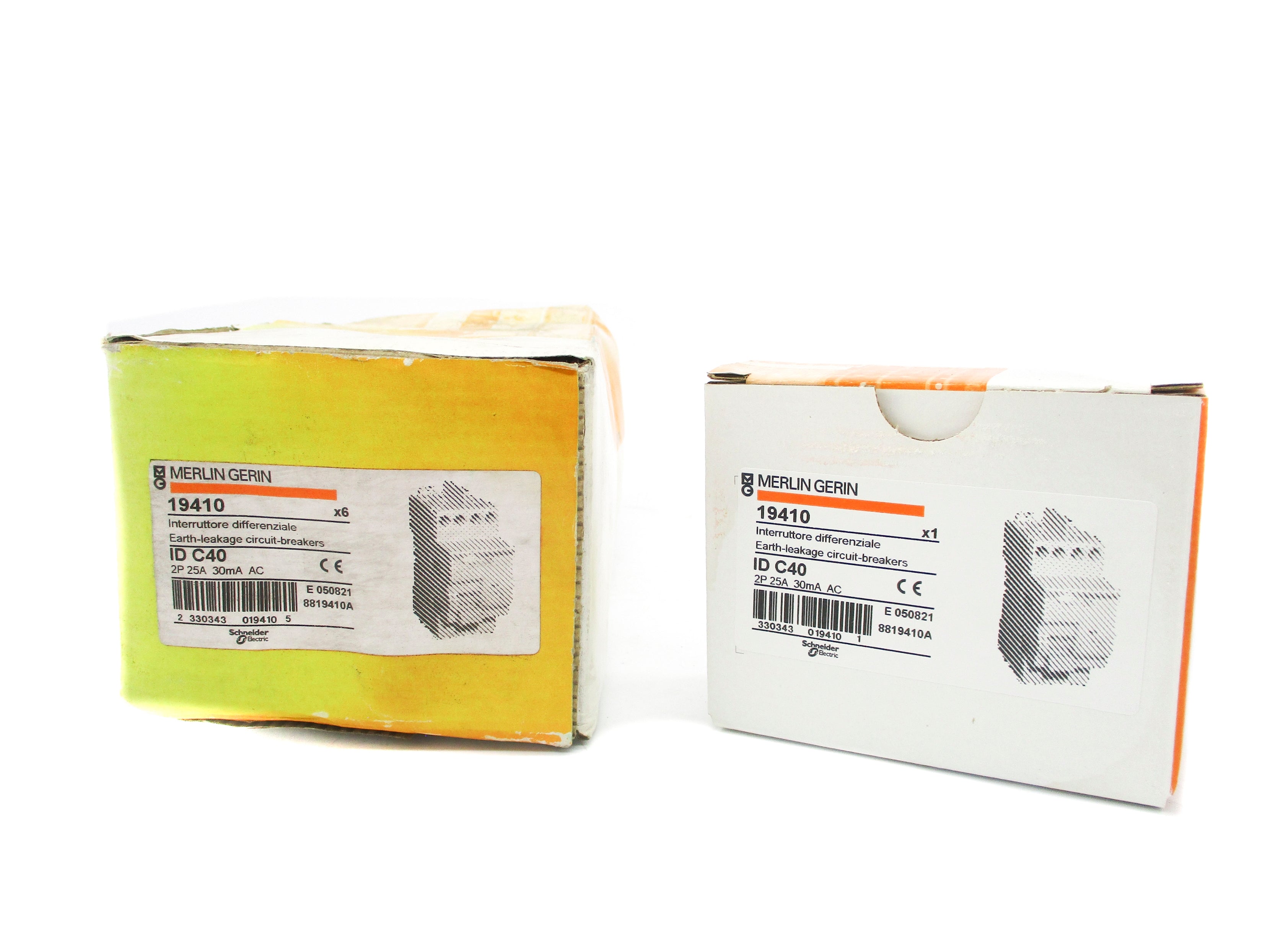 MERLIN GERIN 19410 25A (PKG OF 6) NSMP