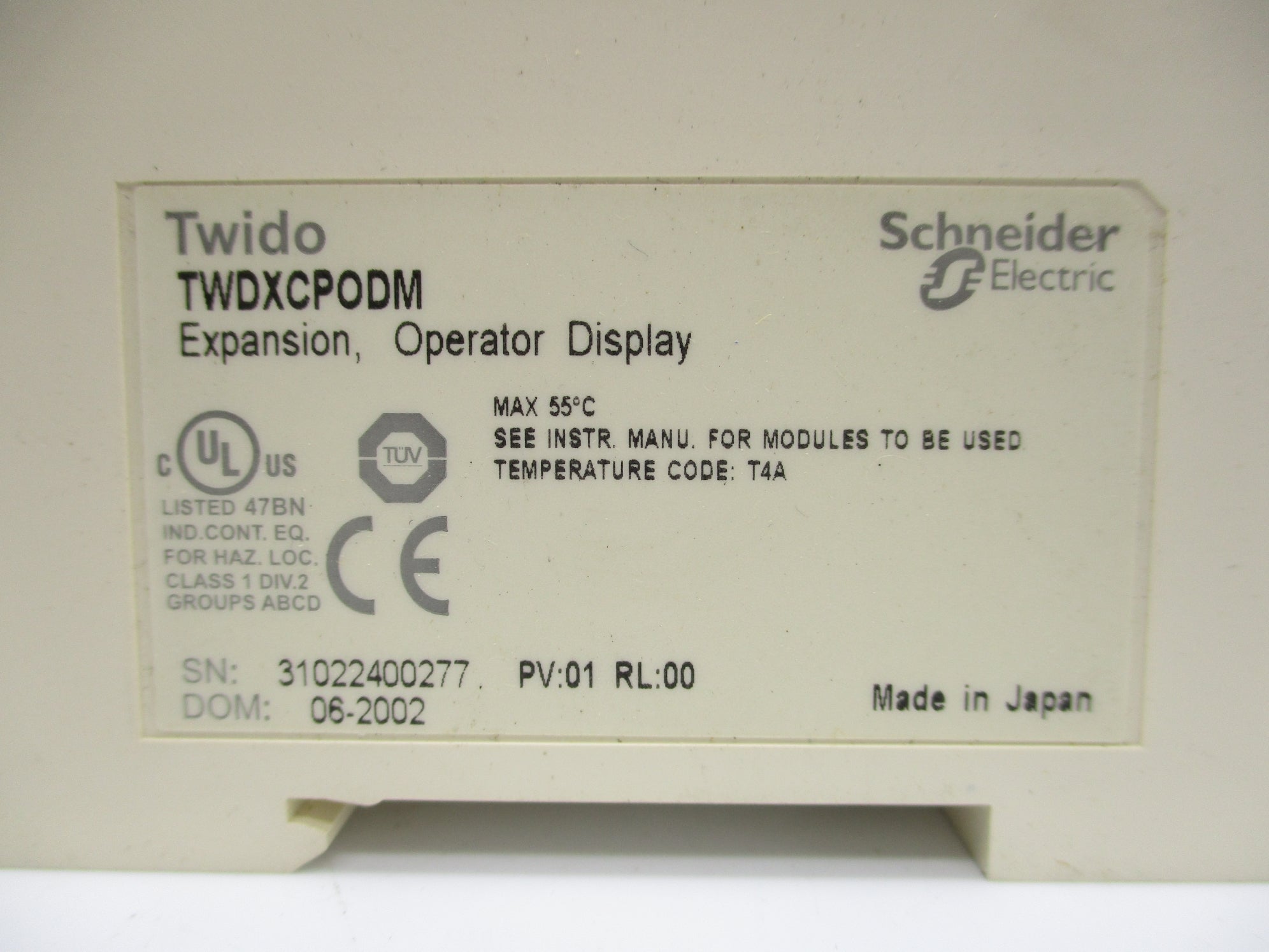 SCHNEIDER ELECTRIC TWDXCPODM NSMP