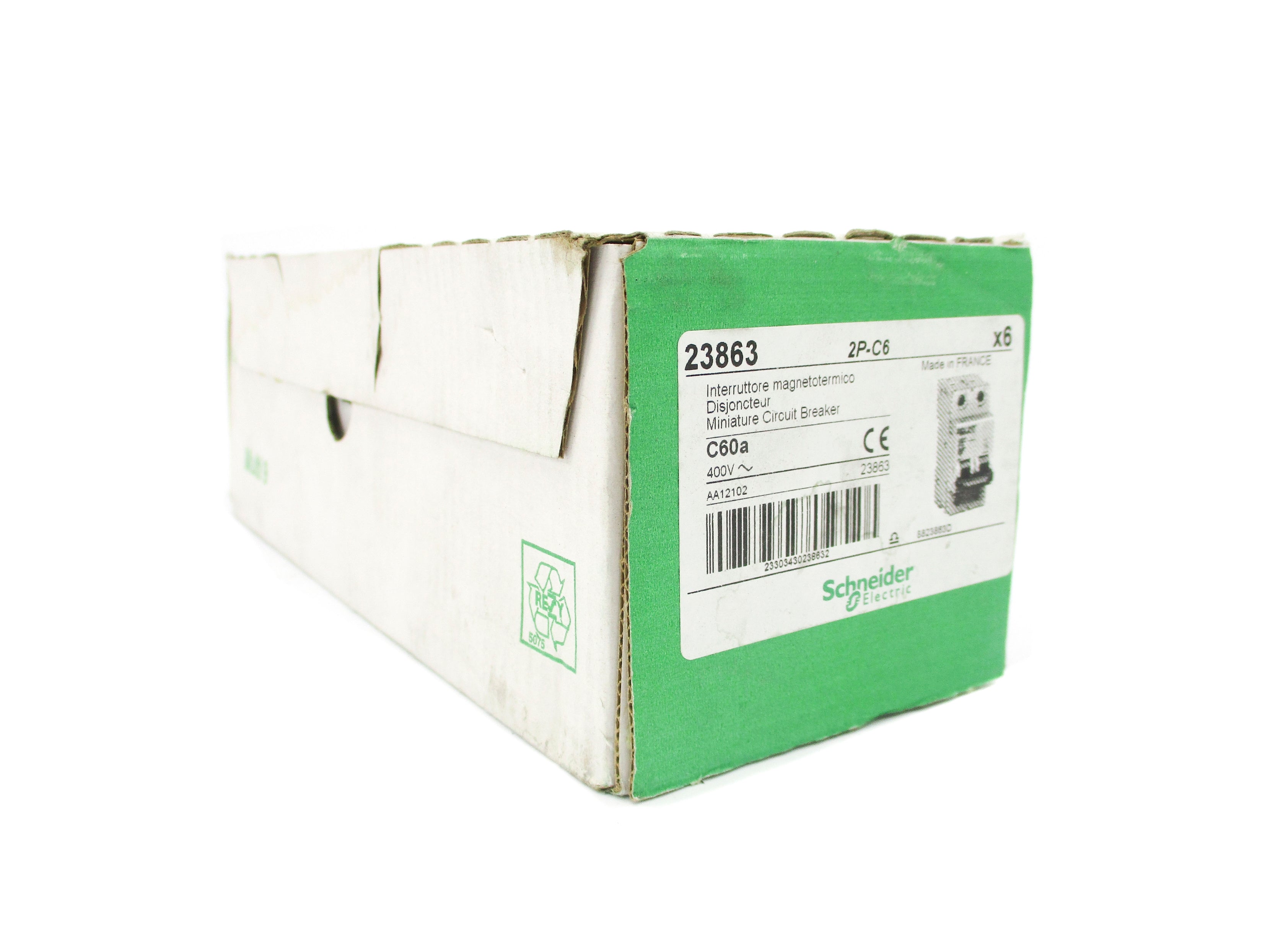 SCHNEIDER ELECTRIC 23863 400V (PKG OF 6) NSFS