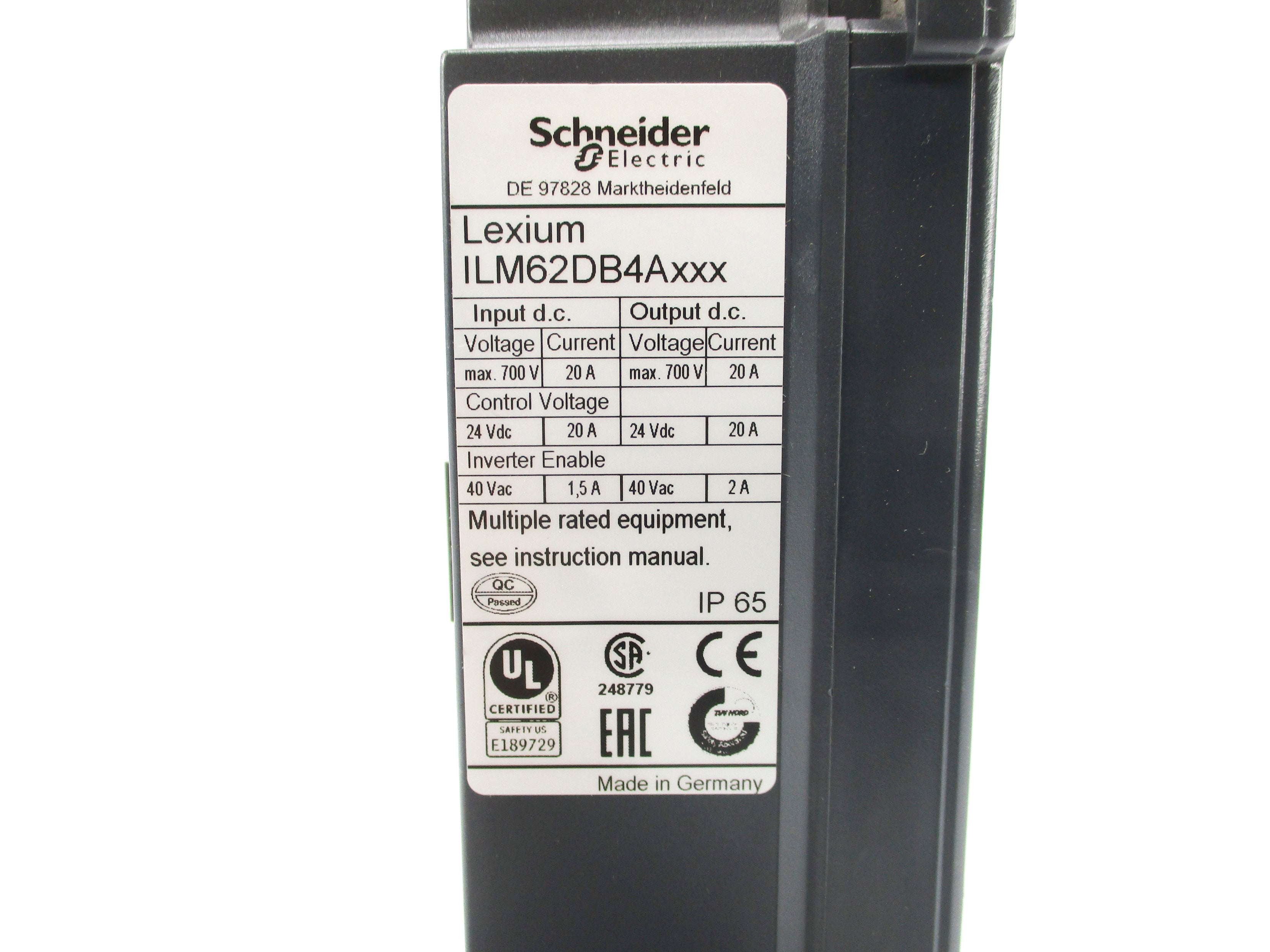 SCHNEIDER ELECTRIC ILM62DB4AXXX NSNP