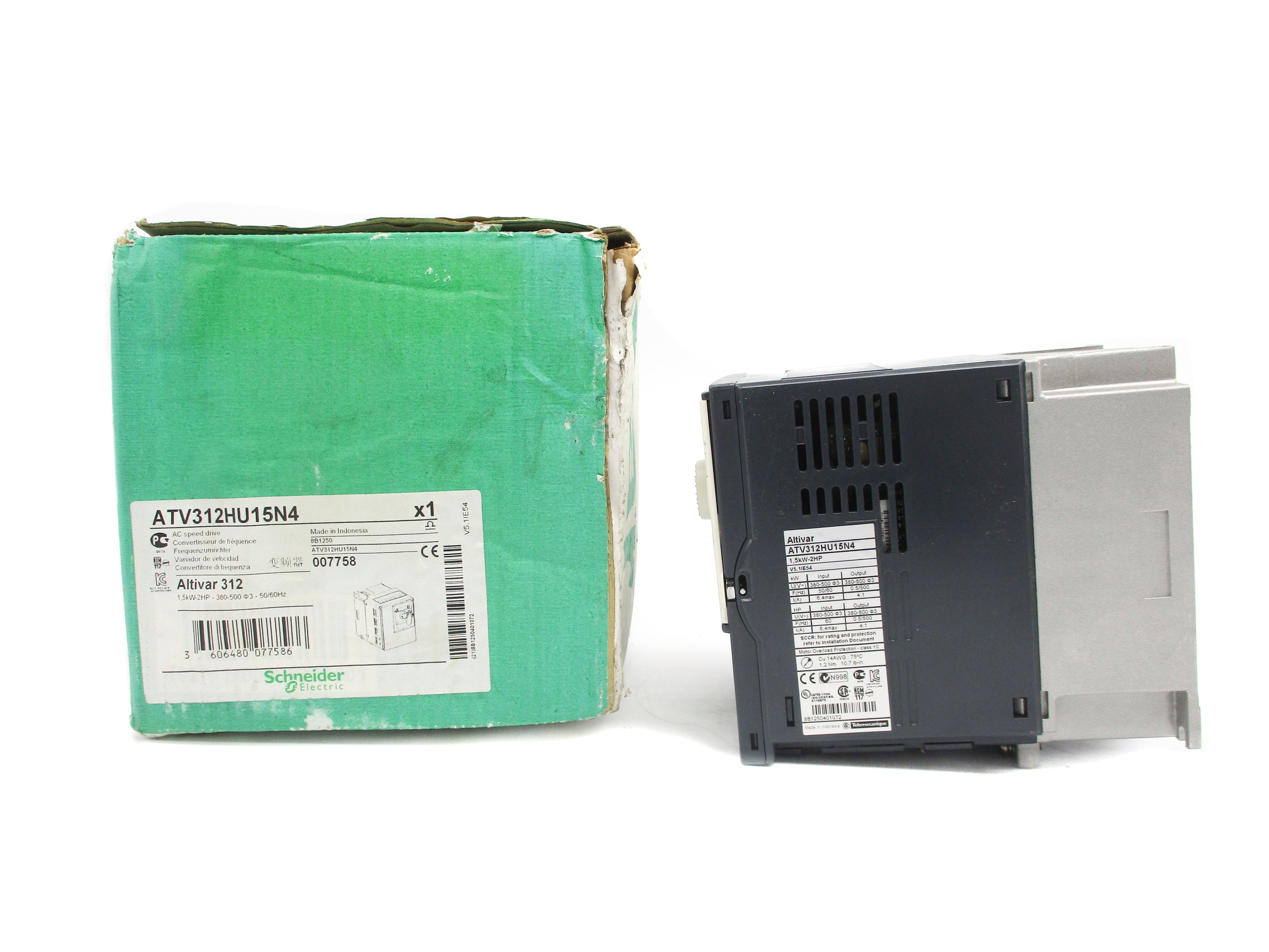 SCHNEIDER ELECTRIC ATV312HU15N4 007758 NSMP