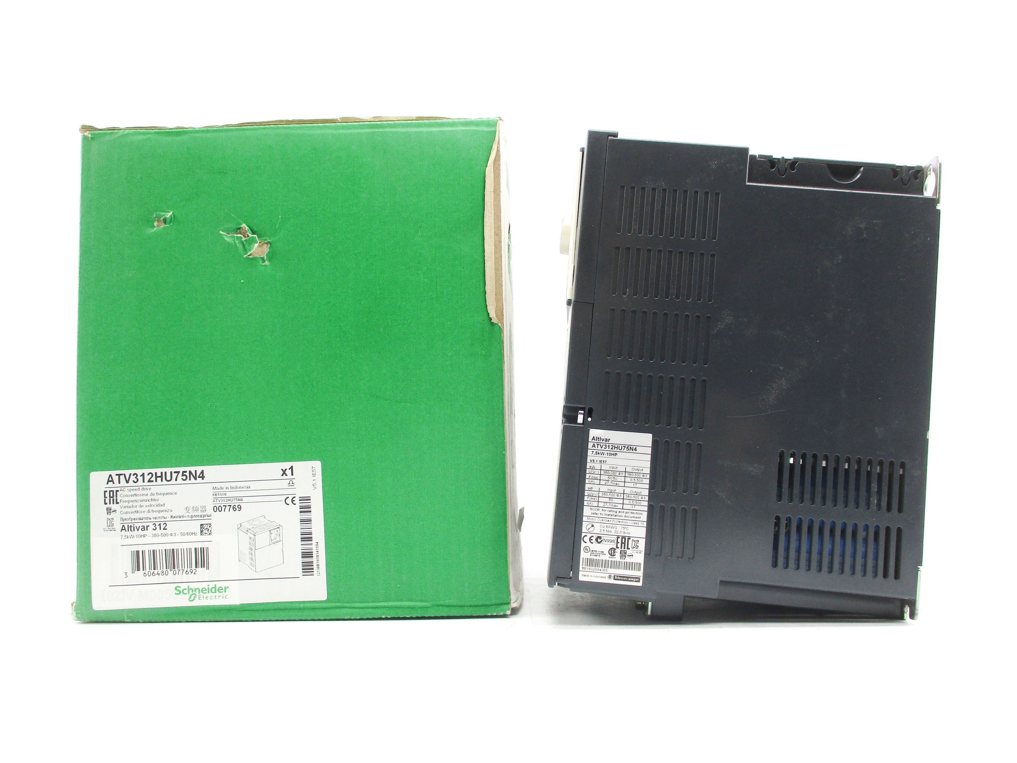 SCHNEIDER ELECTRIC ATV312HU75N4 007769 NSMP