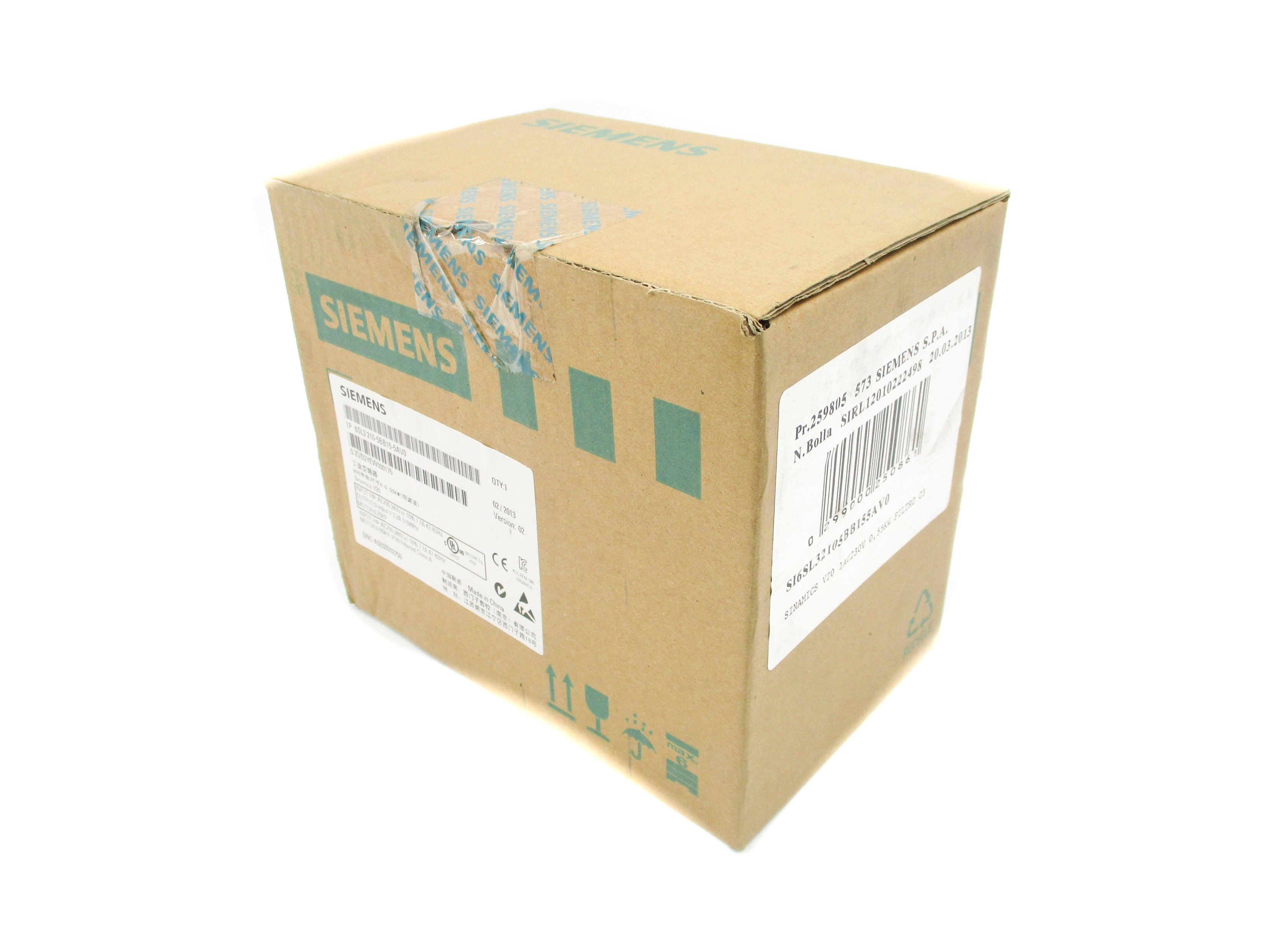 SIEMENS 6SL3210-5BB15-5AV0 NSFS