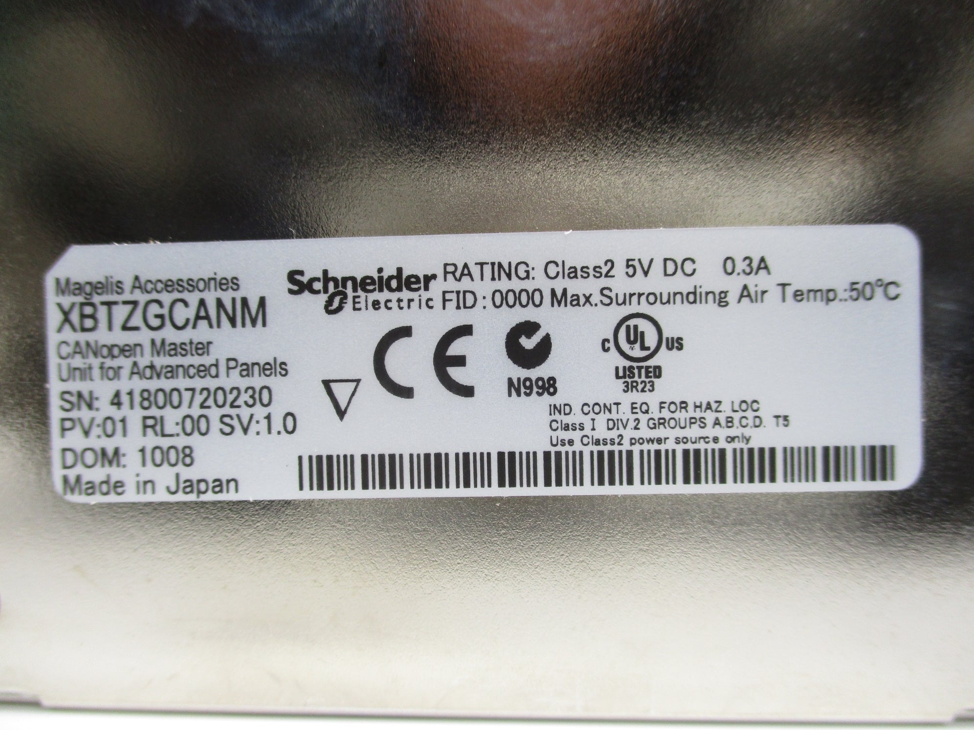 SCHNEIDER ELECTRIC XBTZGCANM 402379 NSMP