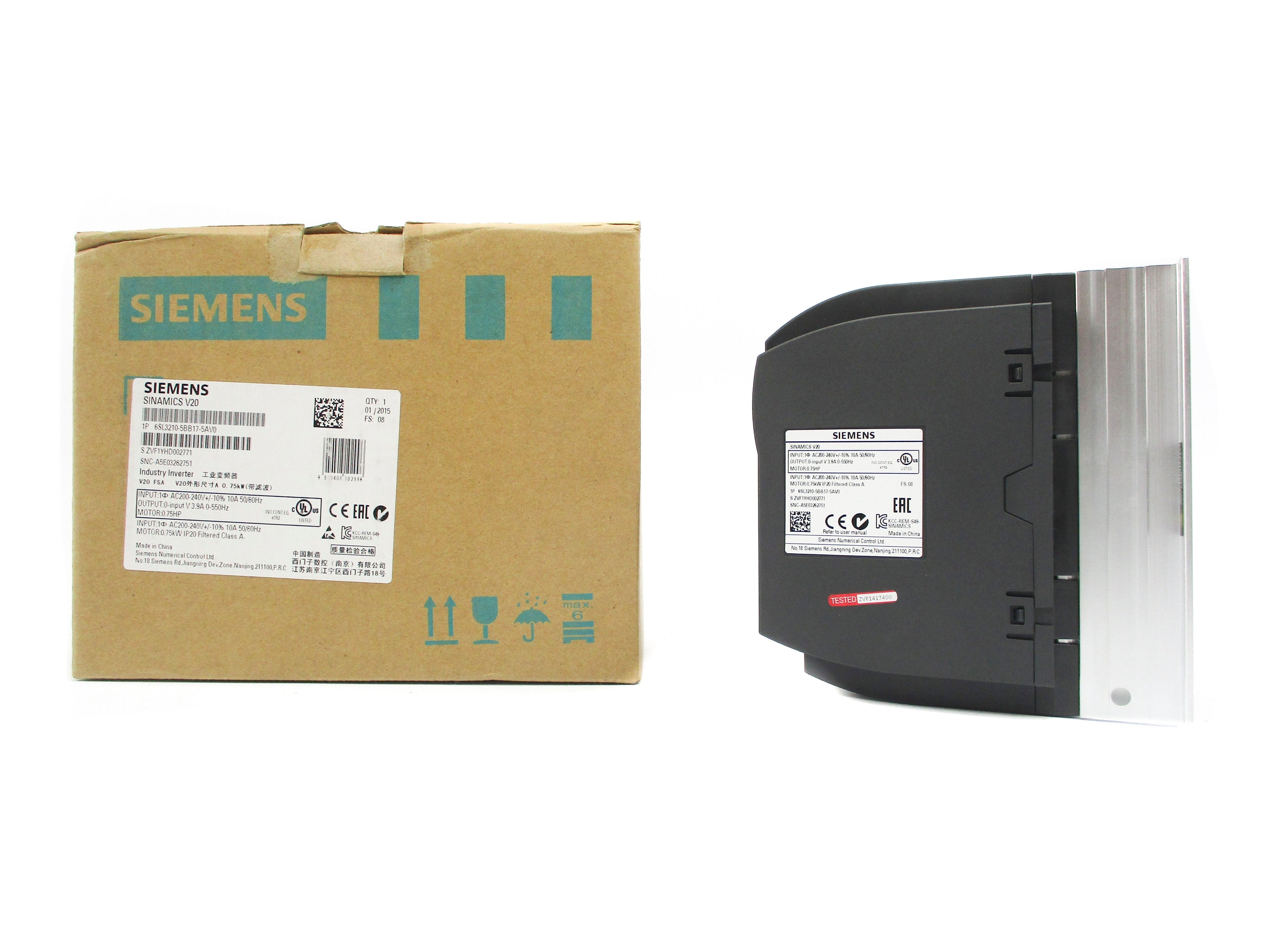 SIEMENS 6SL3210-5BB17-5AV0 NSMP