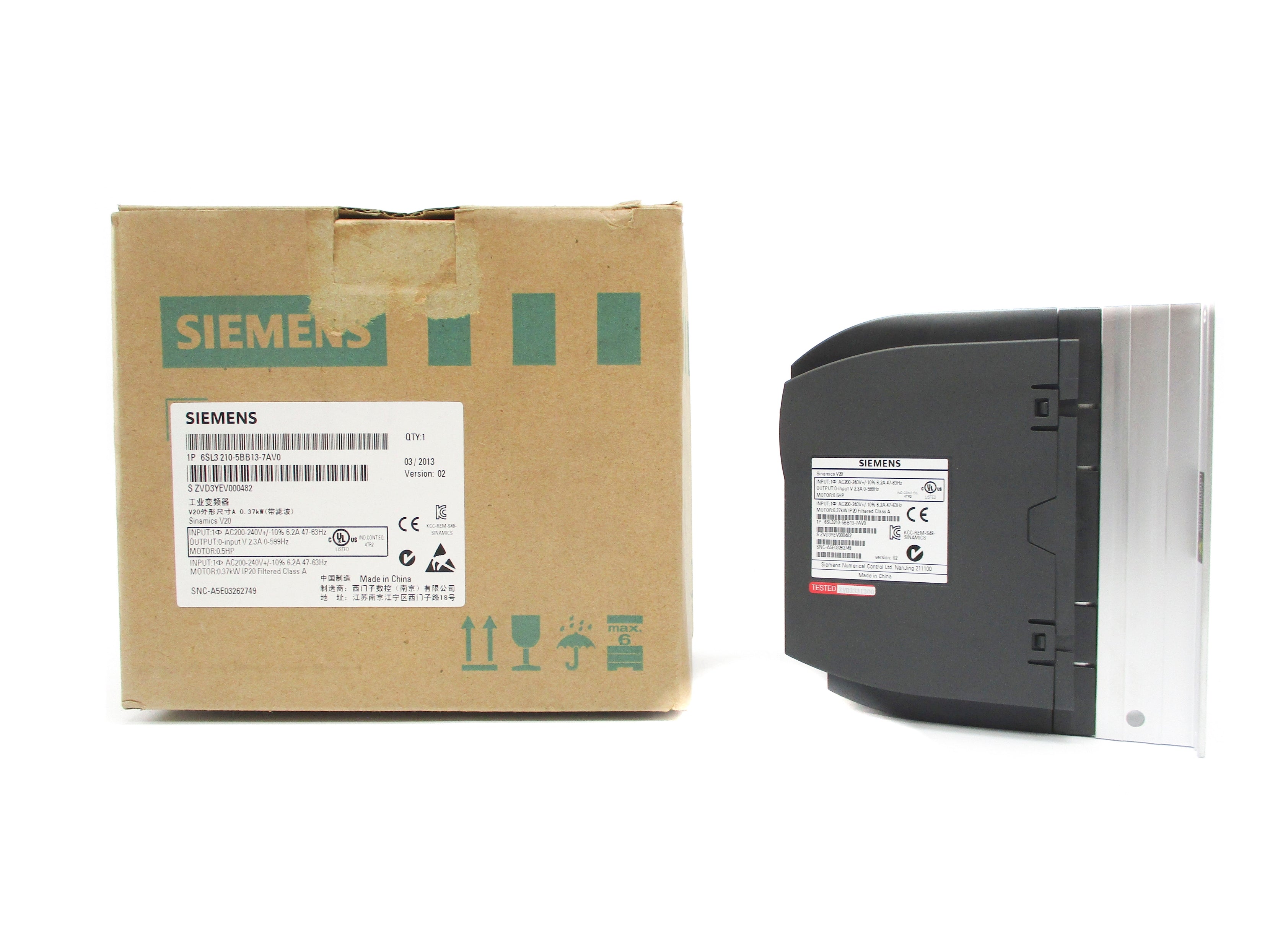 SIEMENS 6SL3210-5BB13-7AV0 NSMP