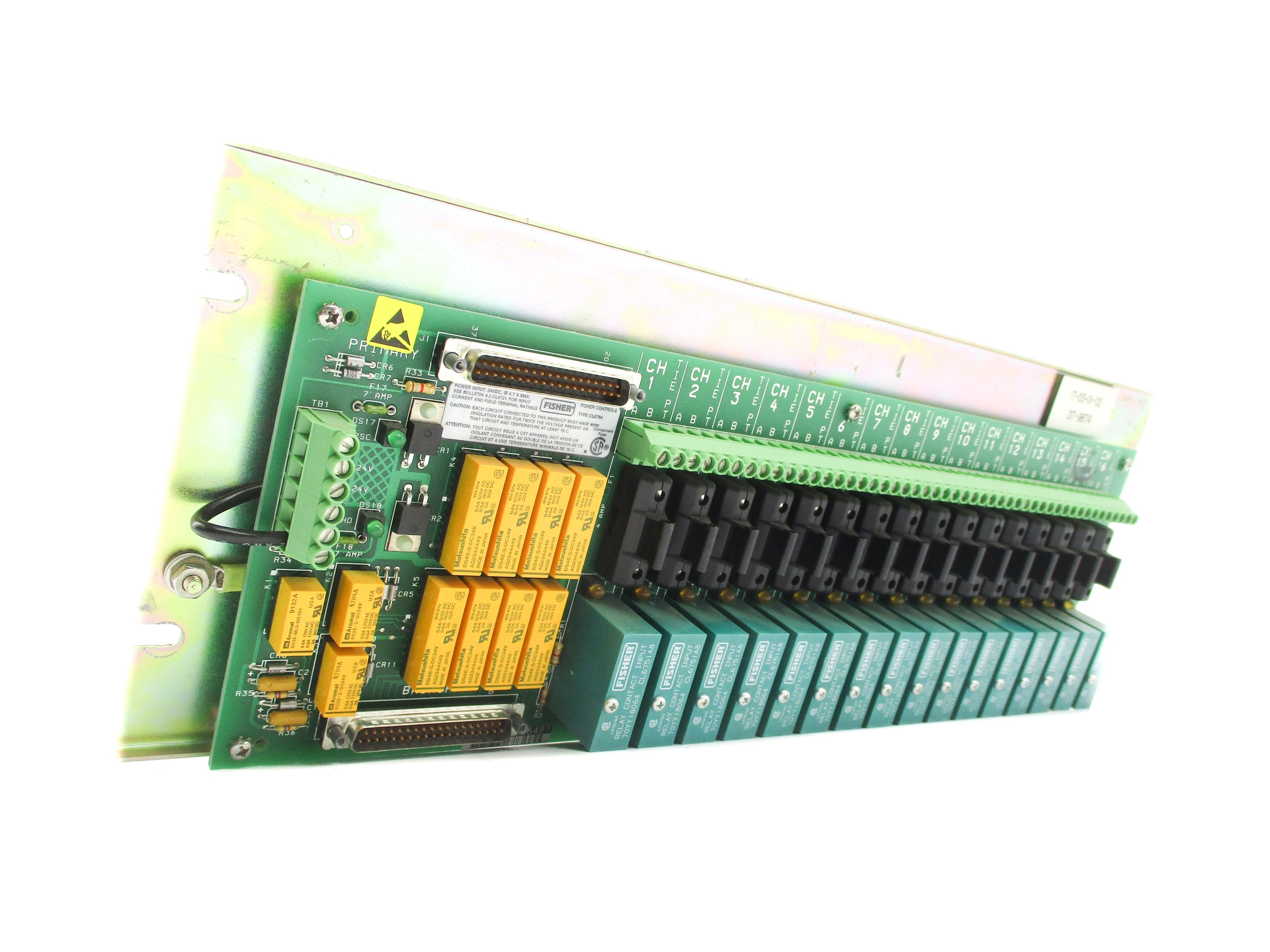 FISHER ROSEMOUNT CL6784X1-A3 43B5310X012 REV. A UNMP