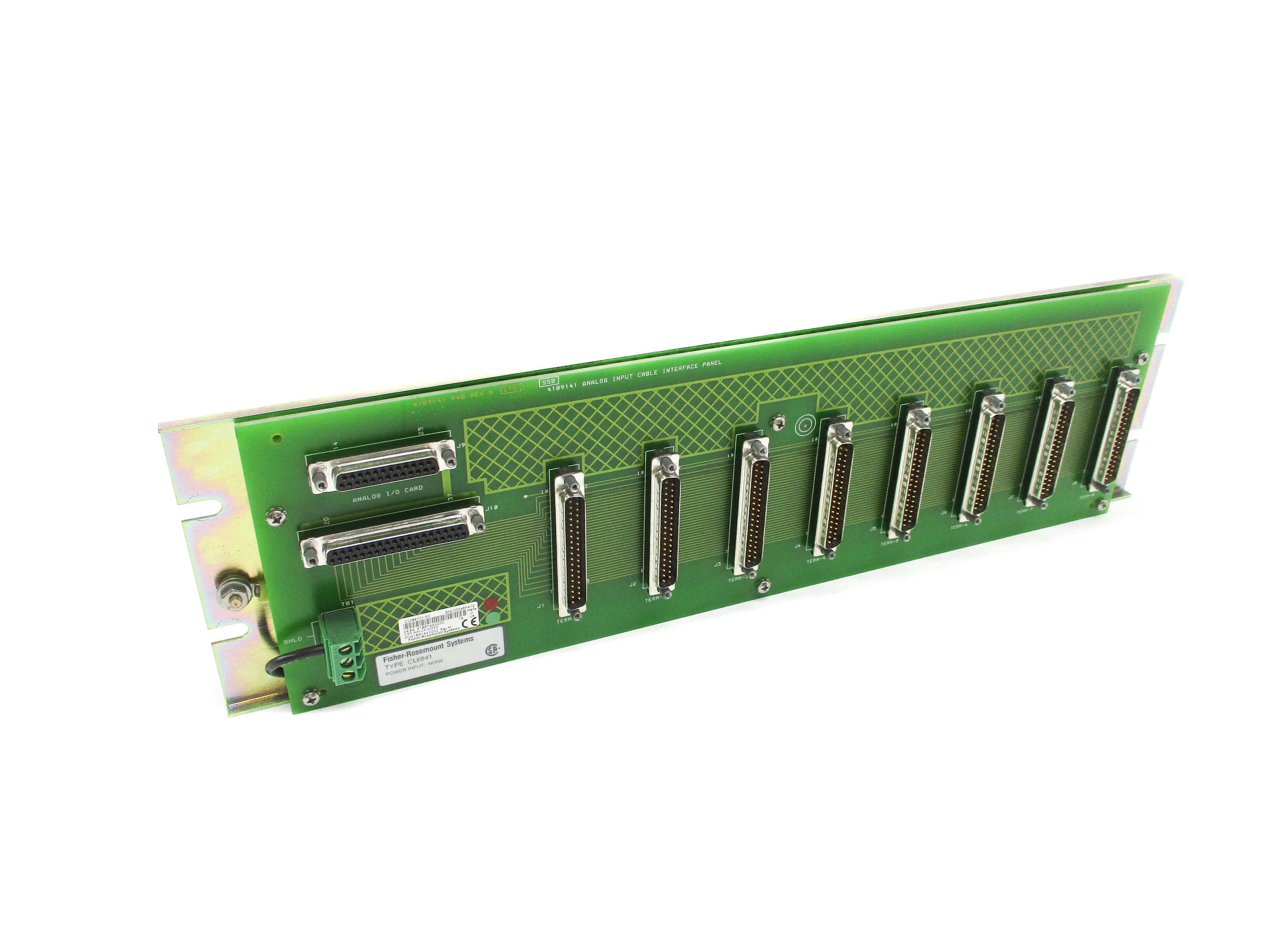 FISHER ROSEMOUNT CL6841X1-A2 41B9144X032 REV. H UNMP