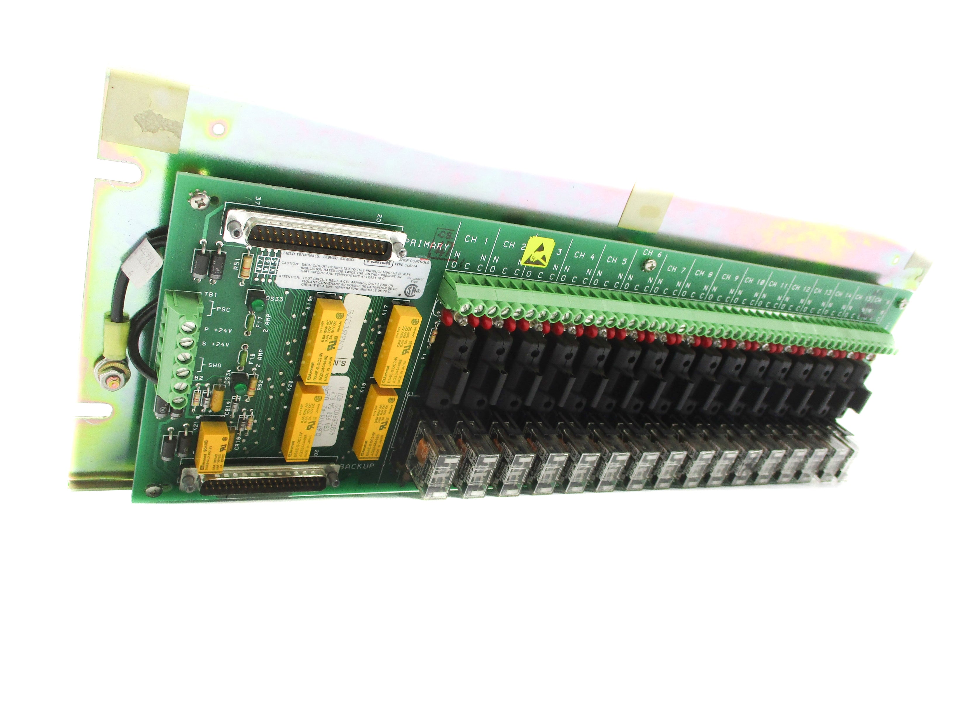 FISHER ROSEMOUNT CL6774X1-A2 41B7289X022 REV. H UNMP