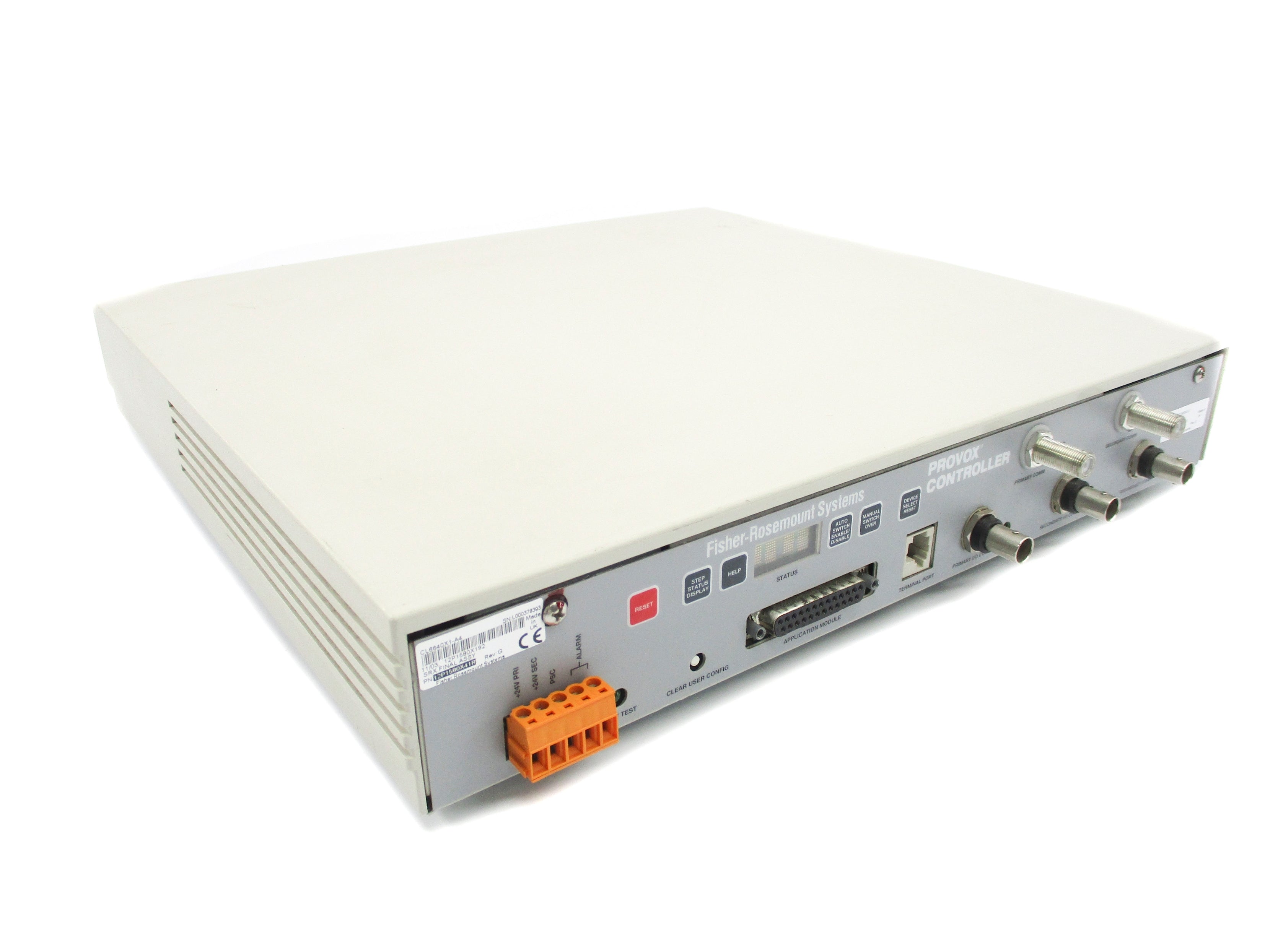 FISHER ROSEMOUNT CL6640X1-A4 12P1580X41R (AS PICTURED) UNMP