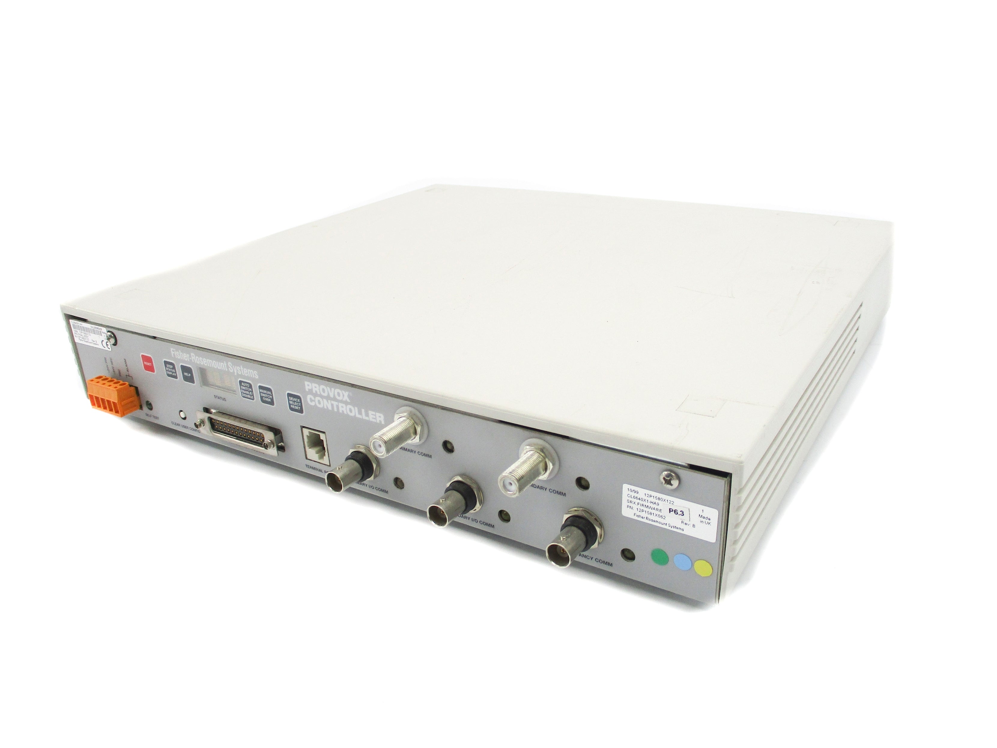 FISHER ROSEMOUNT CL6640X1-A4 12P1580X122 UNMP