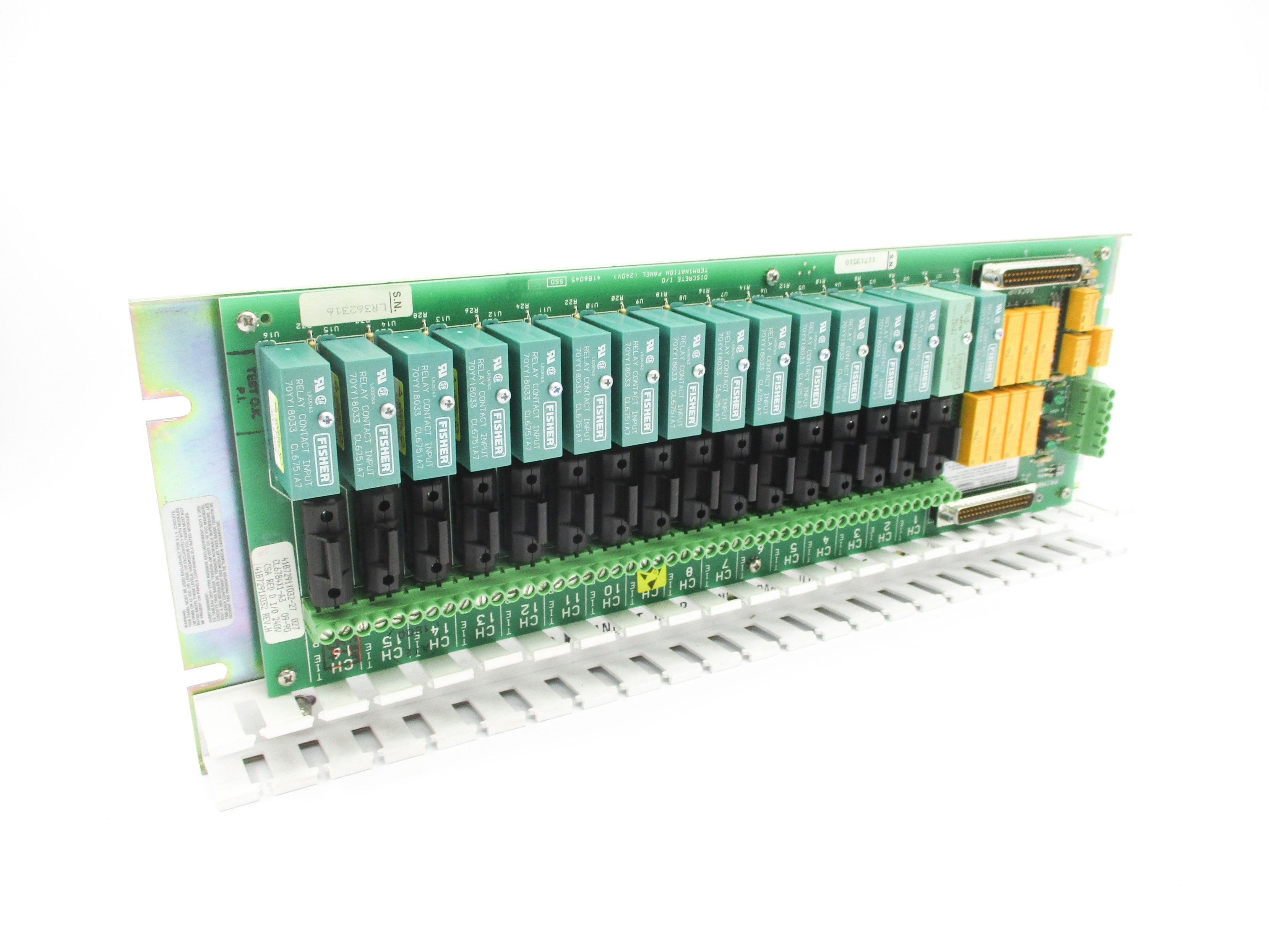 FISHER ROSEMOUNT CL6784X1-A3 41B7291X032 REV. H UNMP