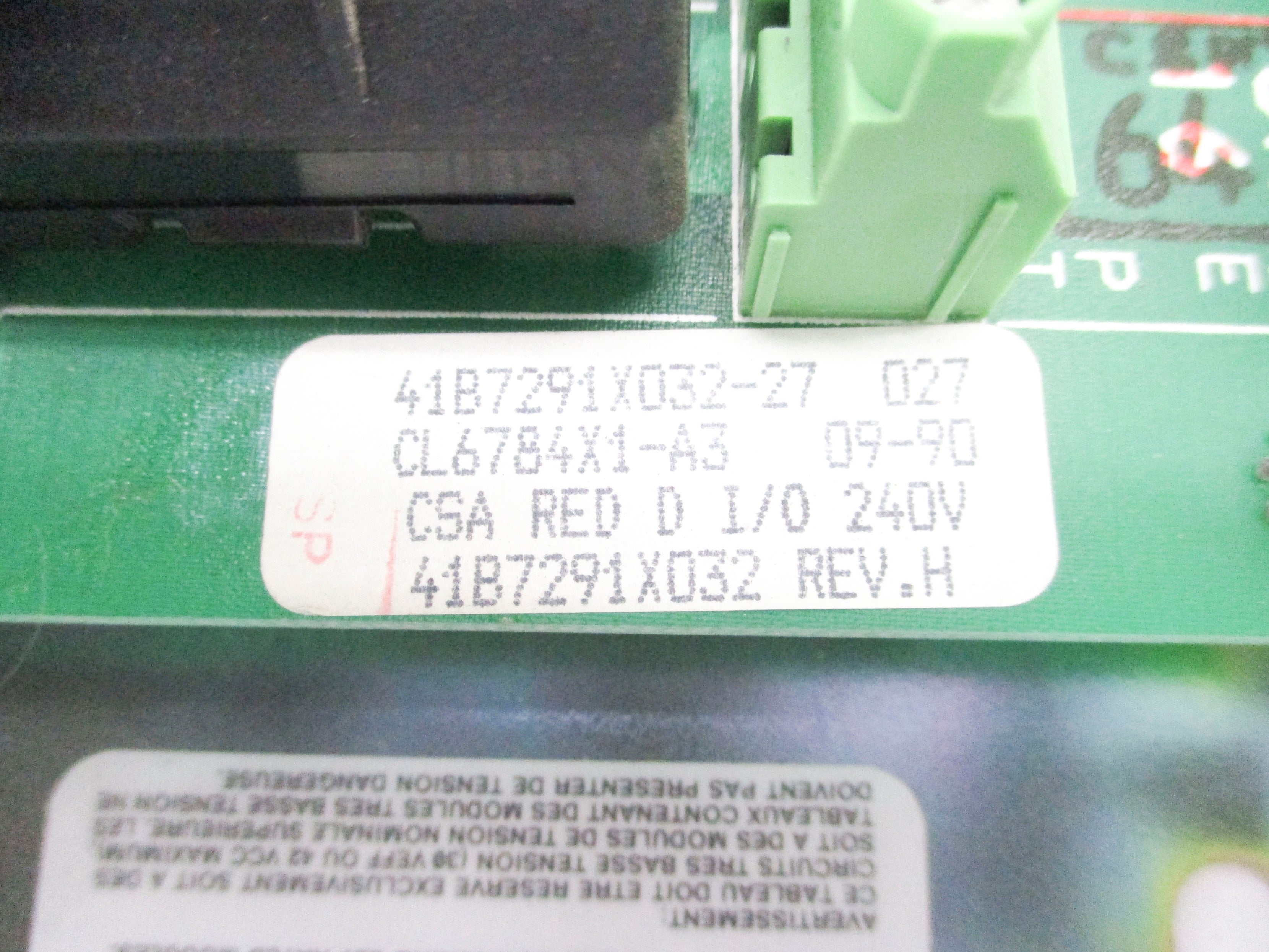 FISHER ROSEMOUNT CL6784X1-A3 41B7291X032 REV. H UNMP