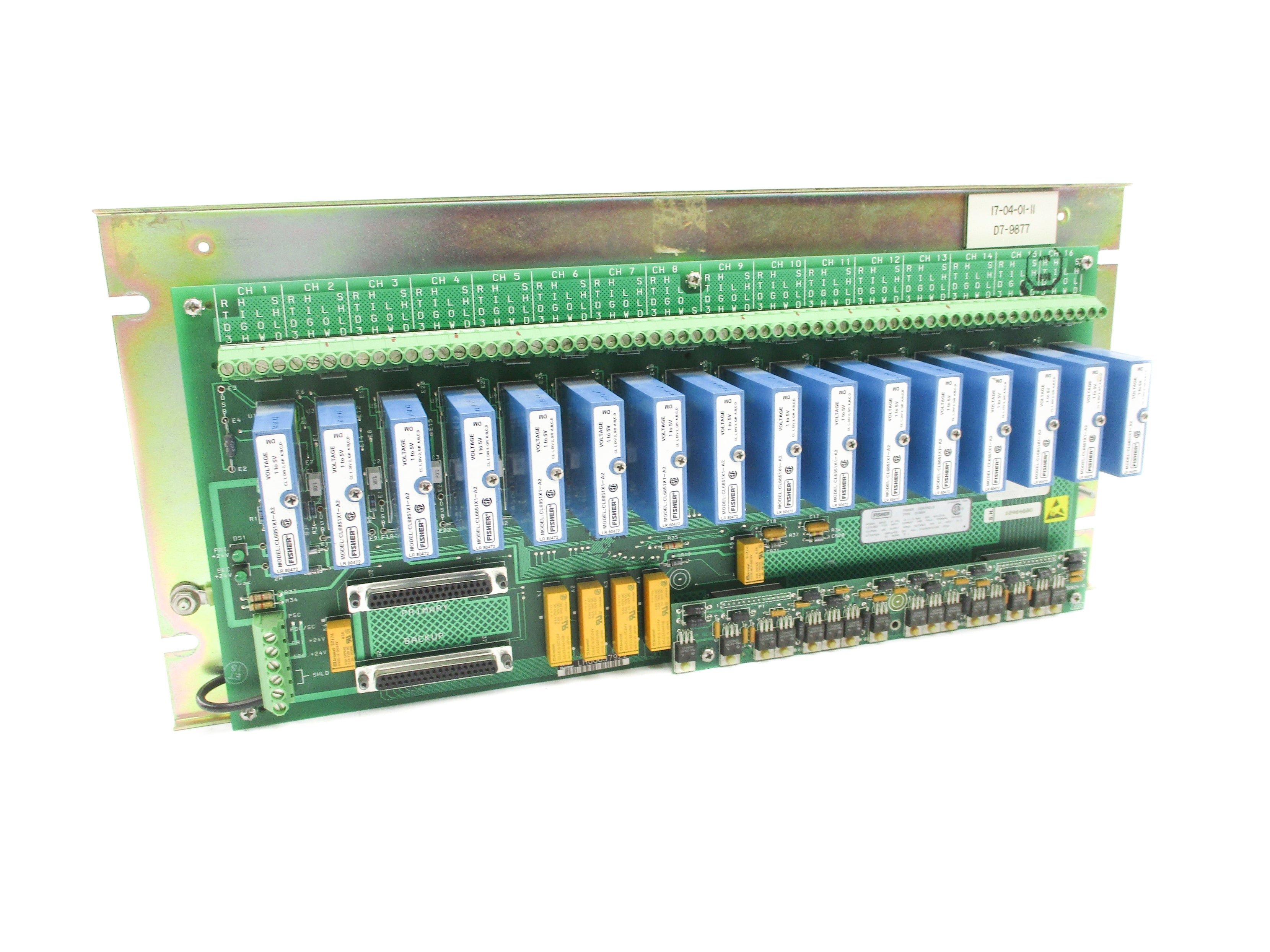 FISHER ROSEMOUNT CL6864X1-A2 43B5312X012 REV. A UNMP