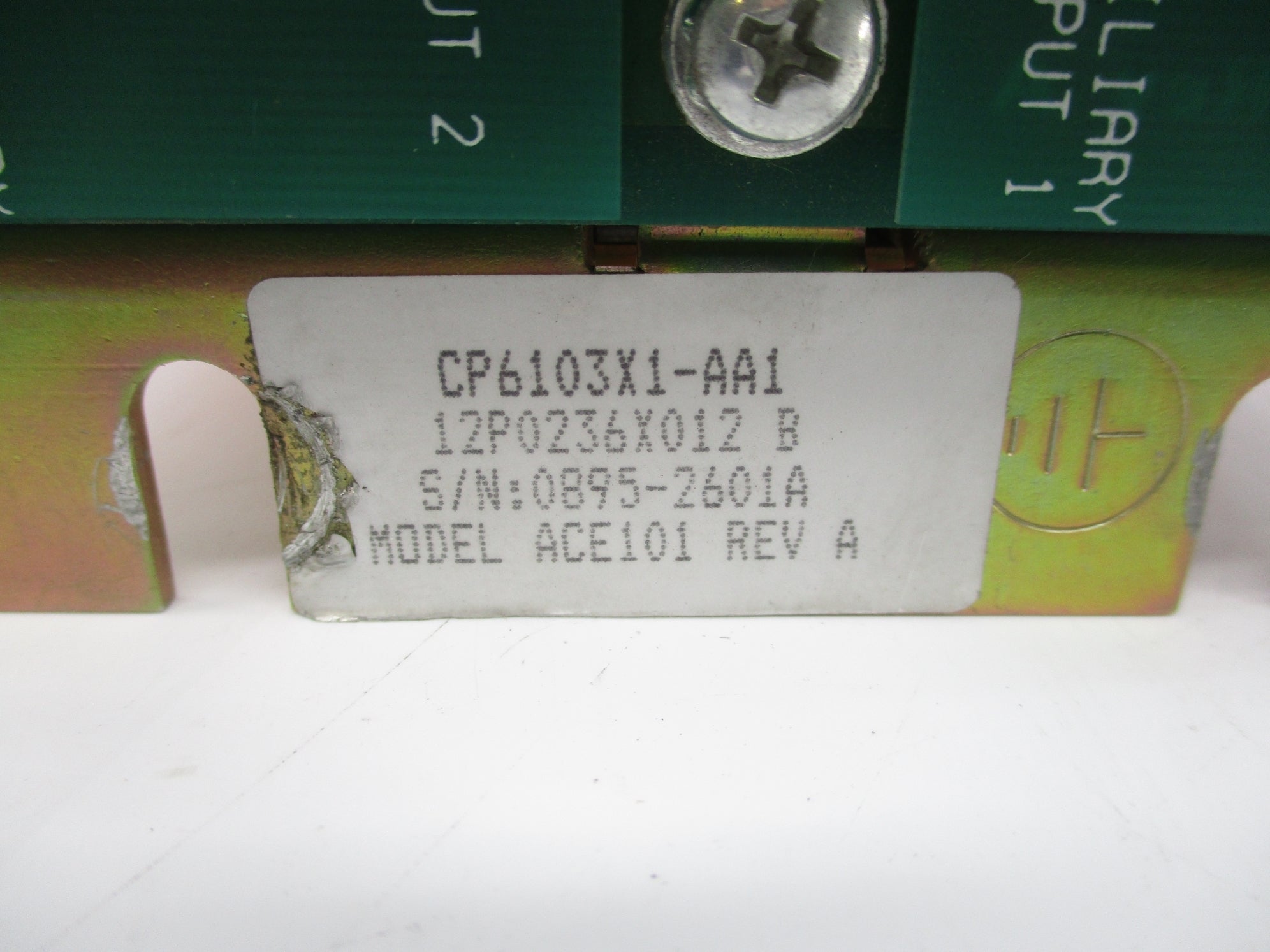 FISHER ROSEMOUNT CP6103X1-AA1 12P0236X012 UNMP