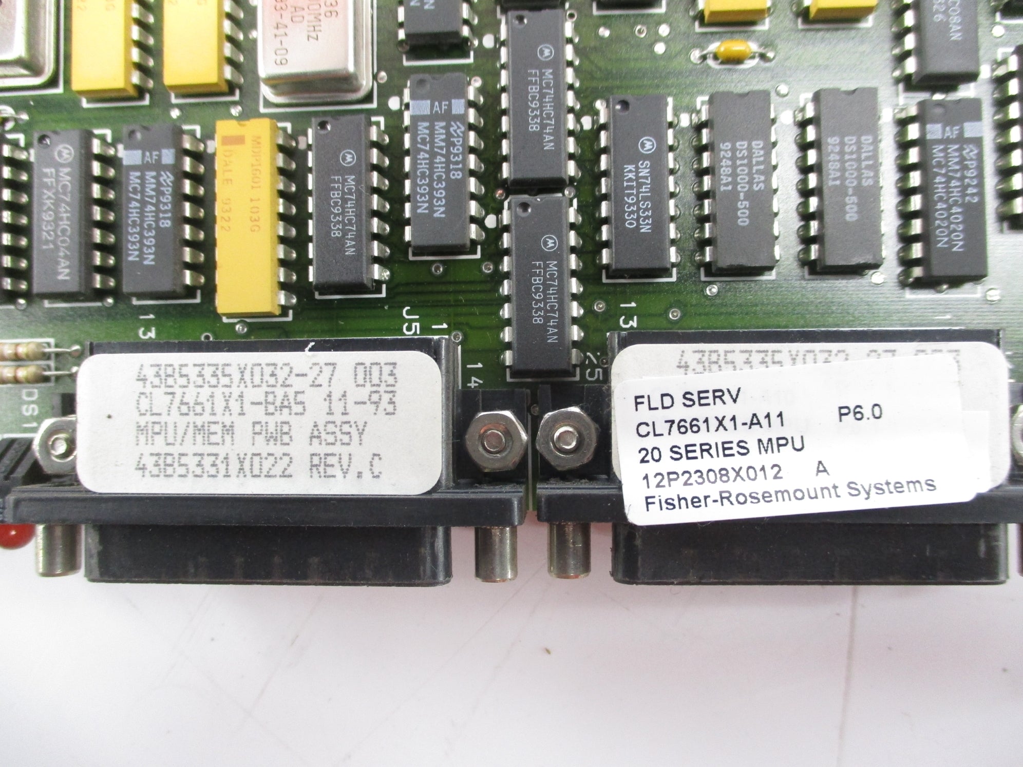 FISHER ROSEMOUNT CL7661X1-BA5 43B5331X022 REV. C UNMP