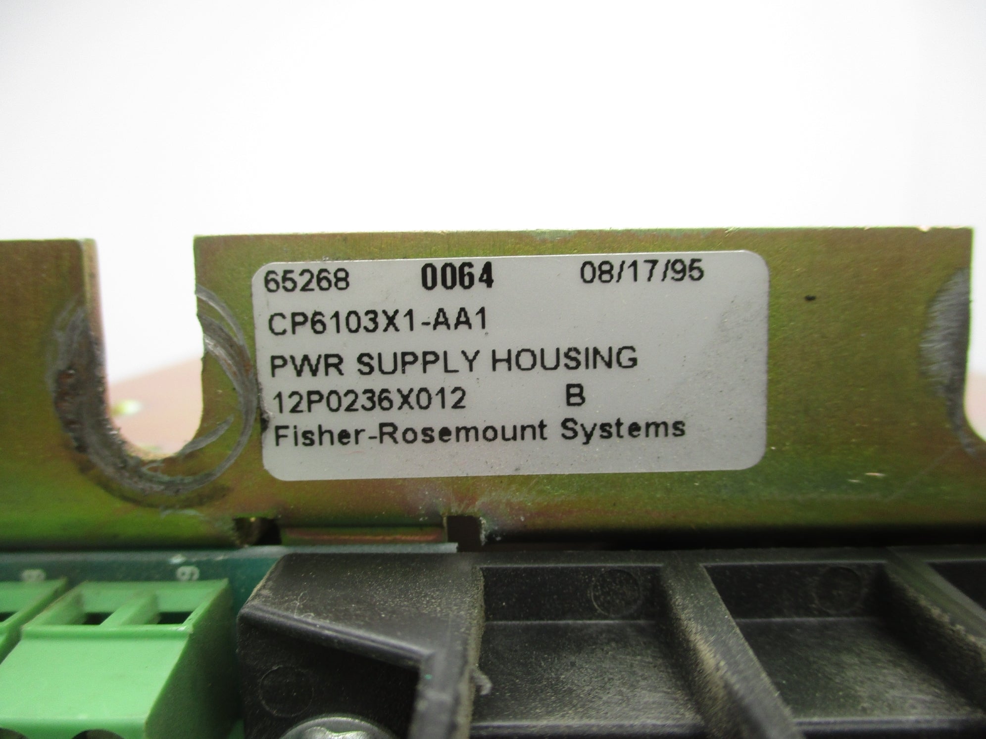 FISHER ROSEMOUNT CP6103X1-AA1 12P0236X012 (AS PICTURED) UNMP