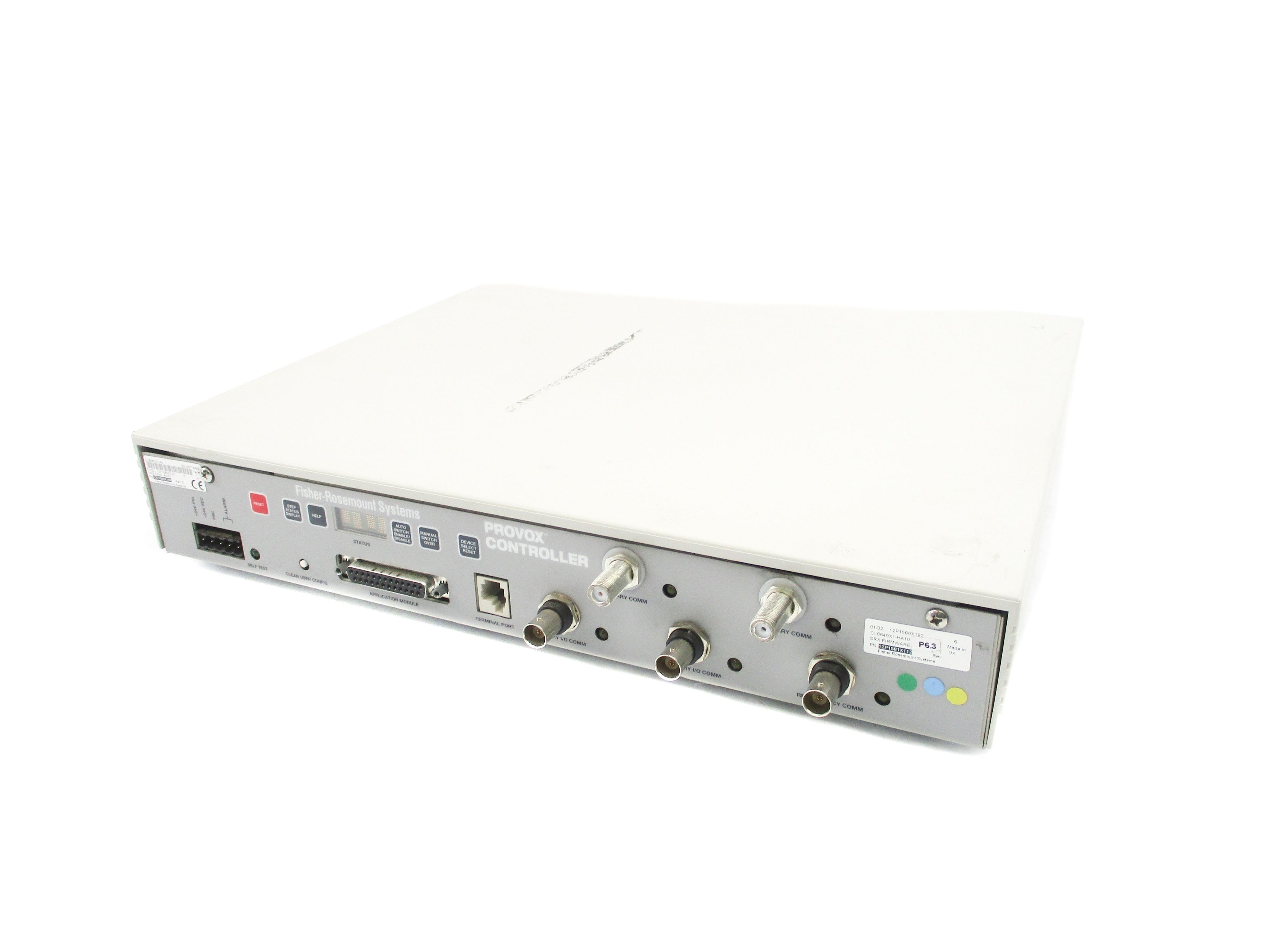 FISHER ROSEMOUNT CL6640X1-A4 12P1580X19R (AS PICTURED) UNMP