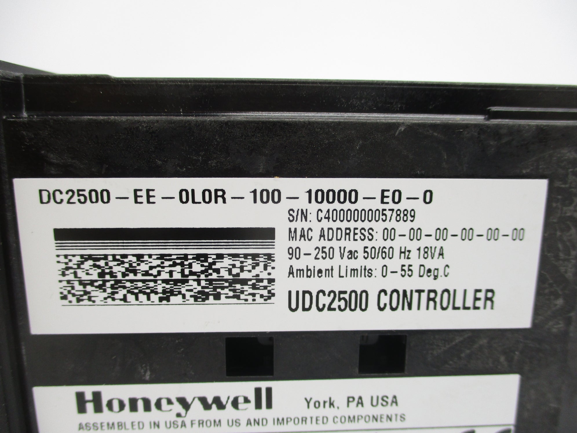 HONEYWELL DC2500-EE-0L0R-100-10000-E0-0 NSMP