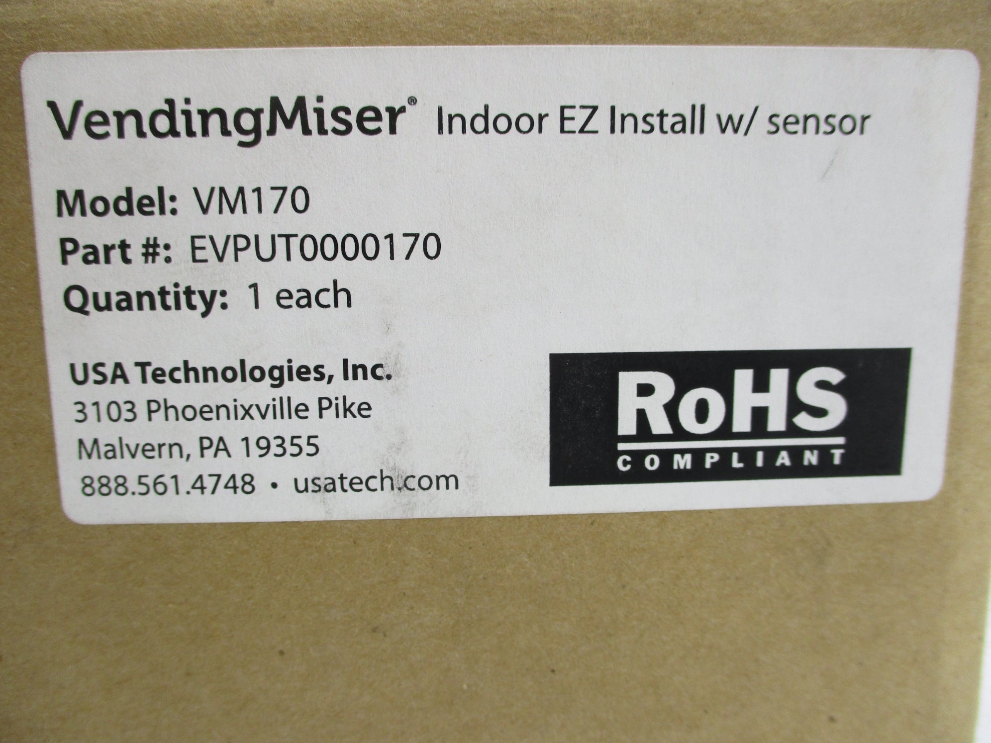 VENDING MISER VM170 EVPUT0000170 NSMP