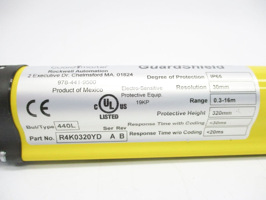 ALLEN BRADLEY 440L-R4K0320YD SER. A (BR/WH) NSMP
