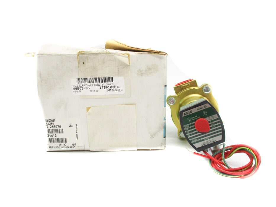 ASCO 8210G027 120V 115-300PSI 1" NSMP