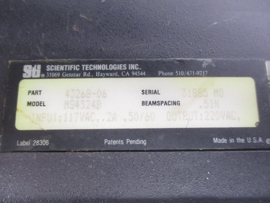 STI 43268-06 MS4324B (NO KEY) REMAN