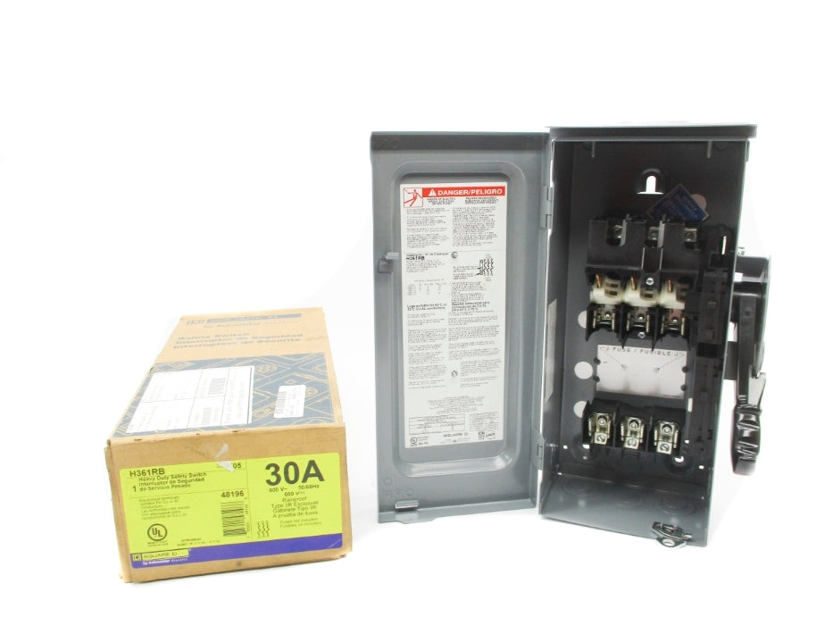 SQUARE D H361RB SER. F05 NEW IN SQUARE D FACTORY BOX NSMP
