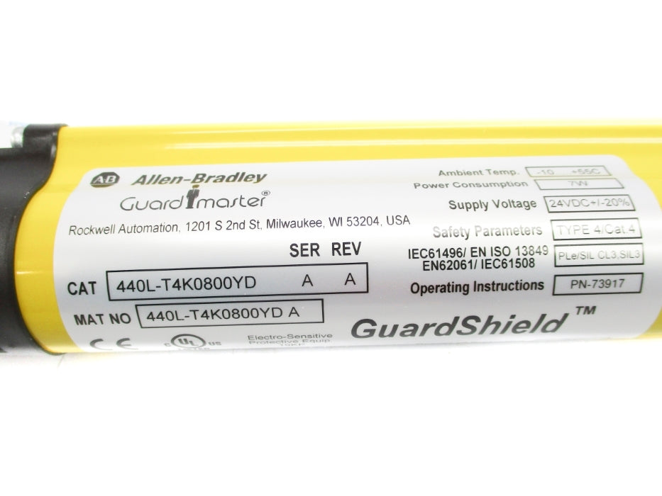 ALLEN BRADLEY 440L-T4K0800YD SER. A (BR/WH) NSMP
