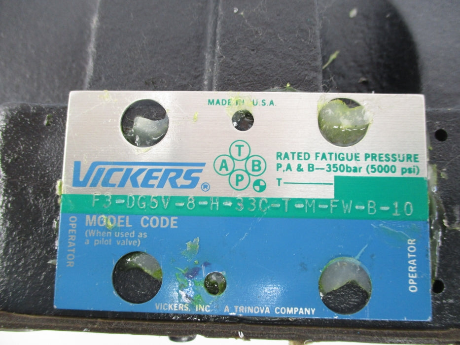 VICKERS F3-DG5V-8-H-33C-T-M-FW-B-10 120V NSNP