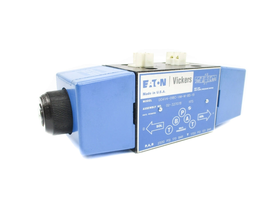 VICKERS DG4V4-018C-VM-W-B5-10 120V 2500PSI NSNP