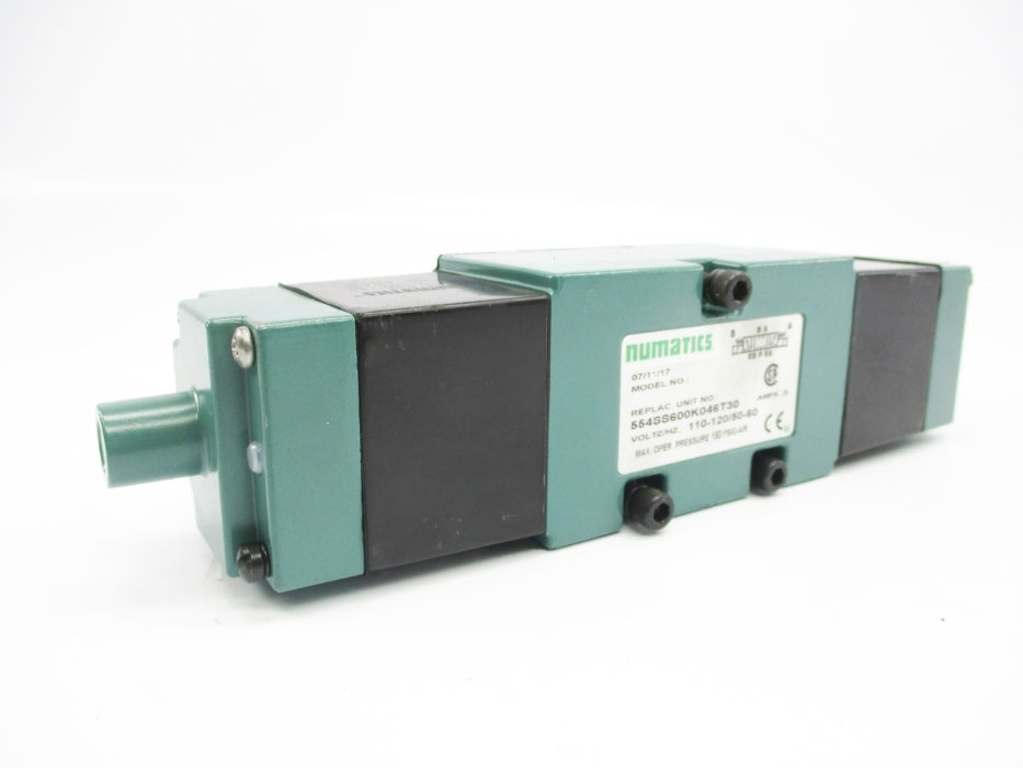 NUMATICS 554SS600K046T30 120V 150PSI NSNP