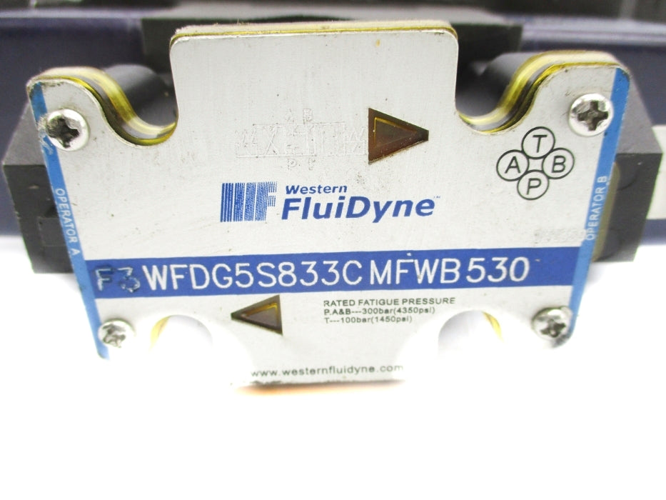 WESTERN FLUIDYNE F3WFDG5S833CMFWB530 120V 4350PSI NSNP