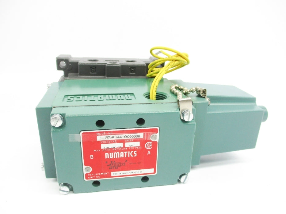 NUMATICS 32SAD441O000030 120V .39A 150PSI NSNP