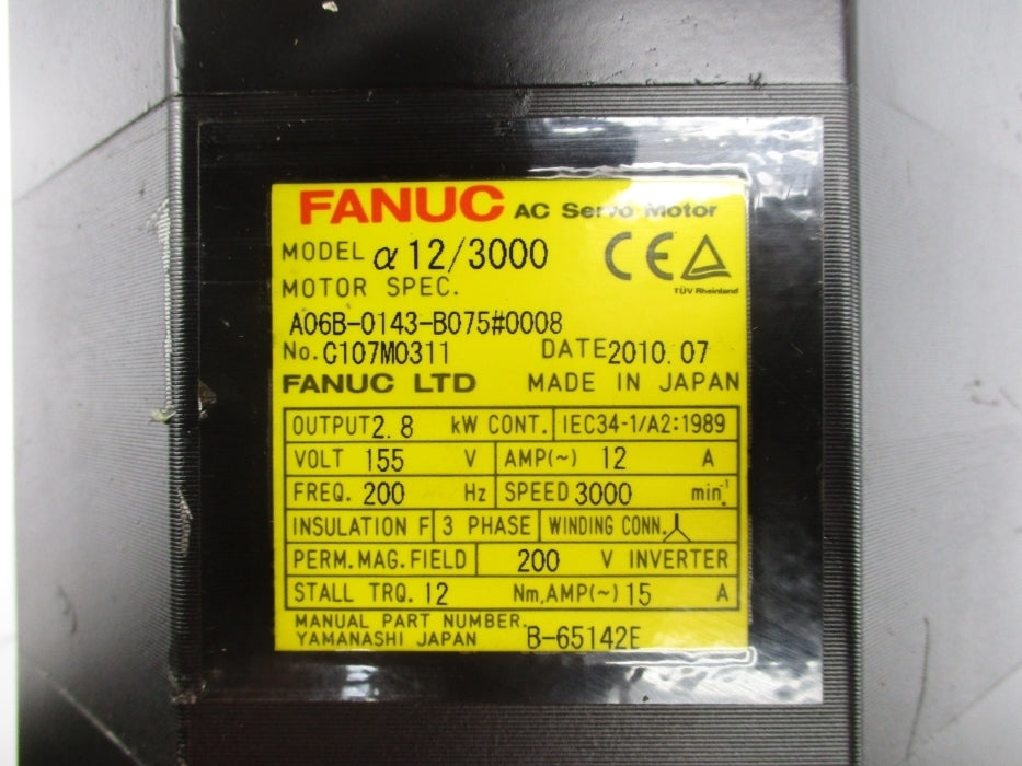 FANUC A06B-0143-B075#0008 UNMP