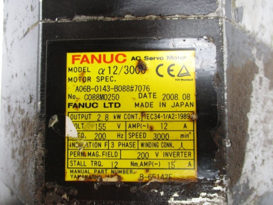FANUC A06B-0143-B088#7076 UNMP