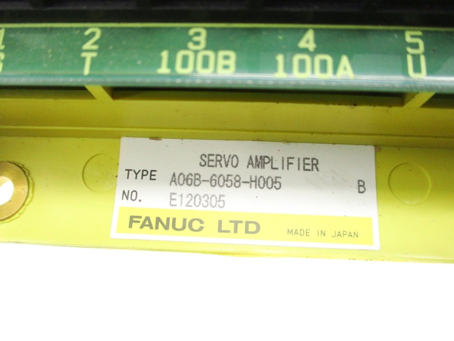FANUC A06B-6058-H005 NSMP
